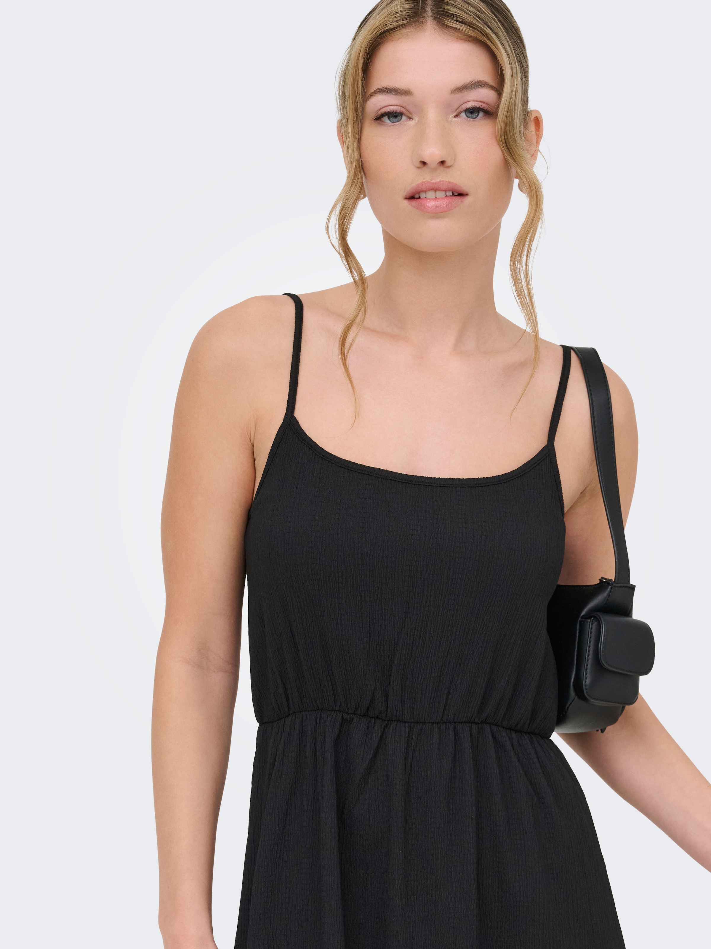 ONLY Maxi robe »ONLALTA S/L LONG STRAP DRESS PNT ZLO«