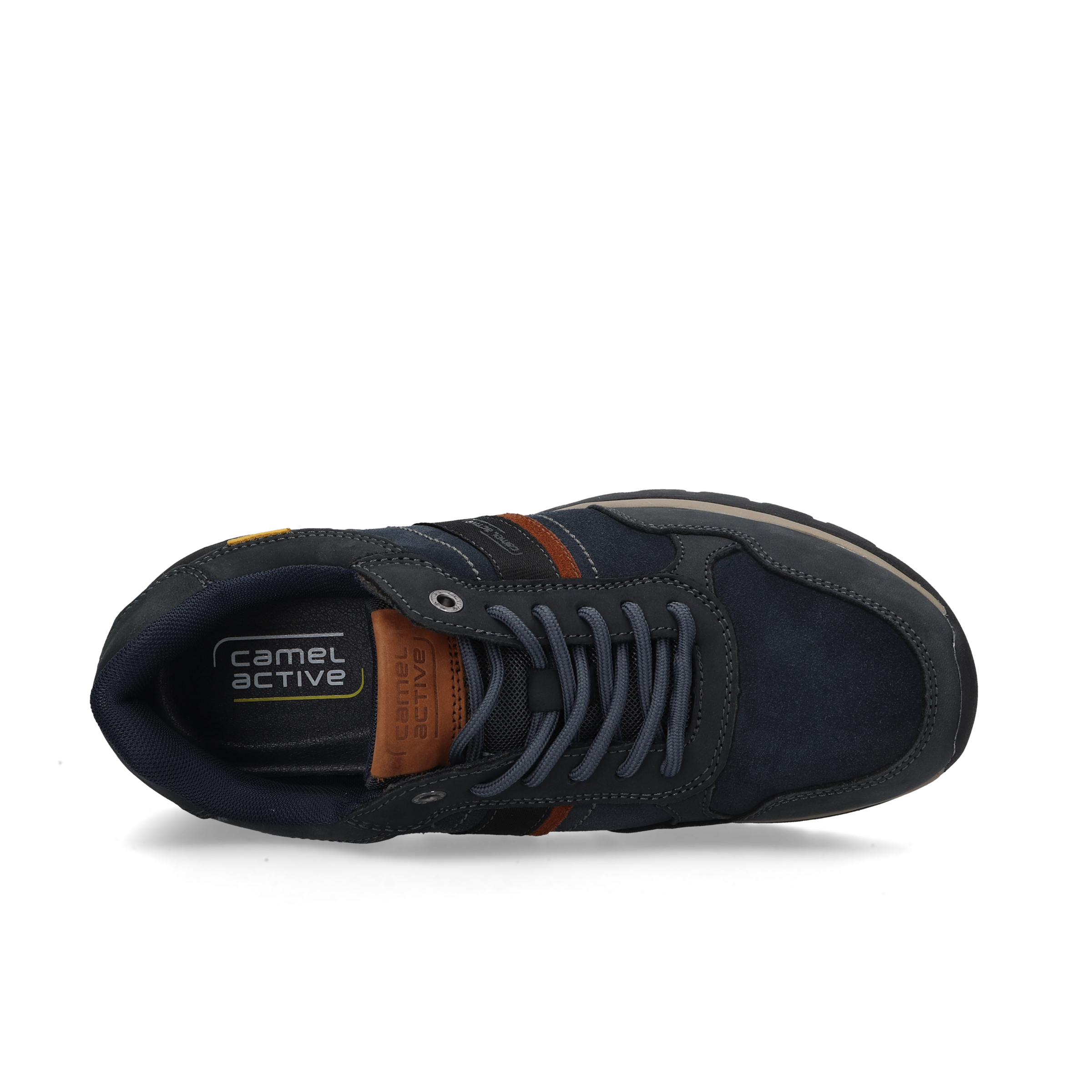 camel active Chaussure à lacets  Sneakers, chaussure de loisirs avec semelle de trekking robuste