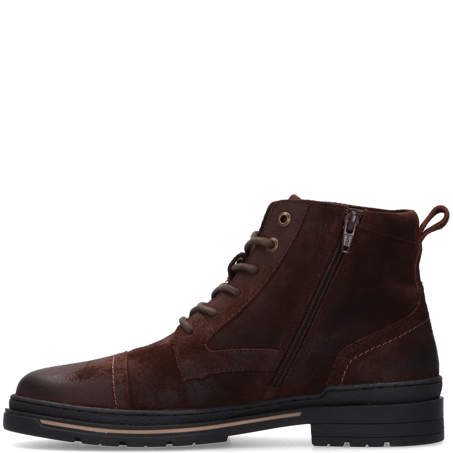 PME LEGEND Bottes à lacets »TARMAC«  Schnürboots, Workerboots mit Anziehlasche und Reissverschluss