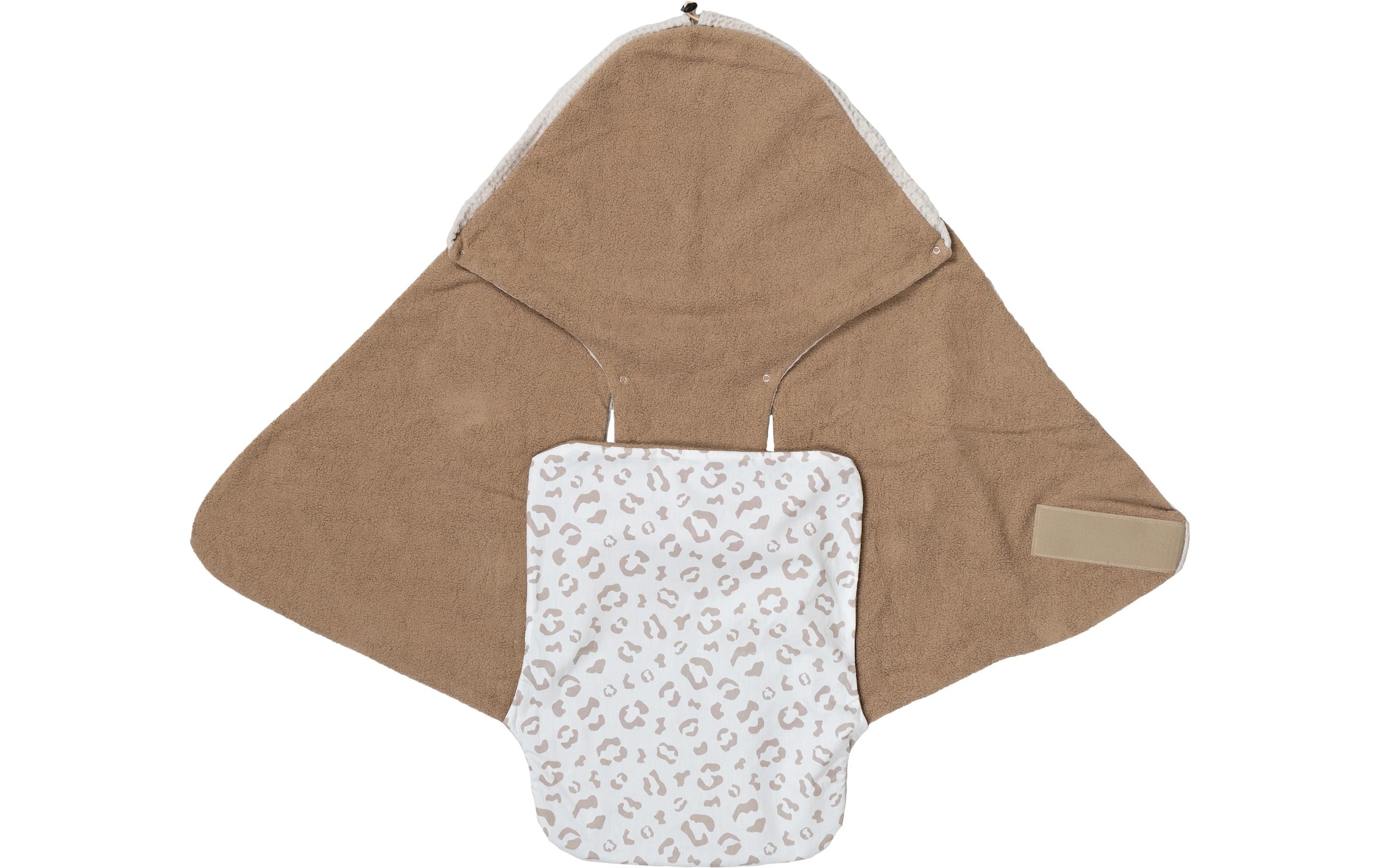 ULLENBOOM ® Couverture d'enveloppement »Leo 90 x 100 cm«