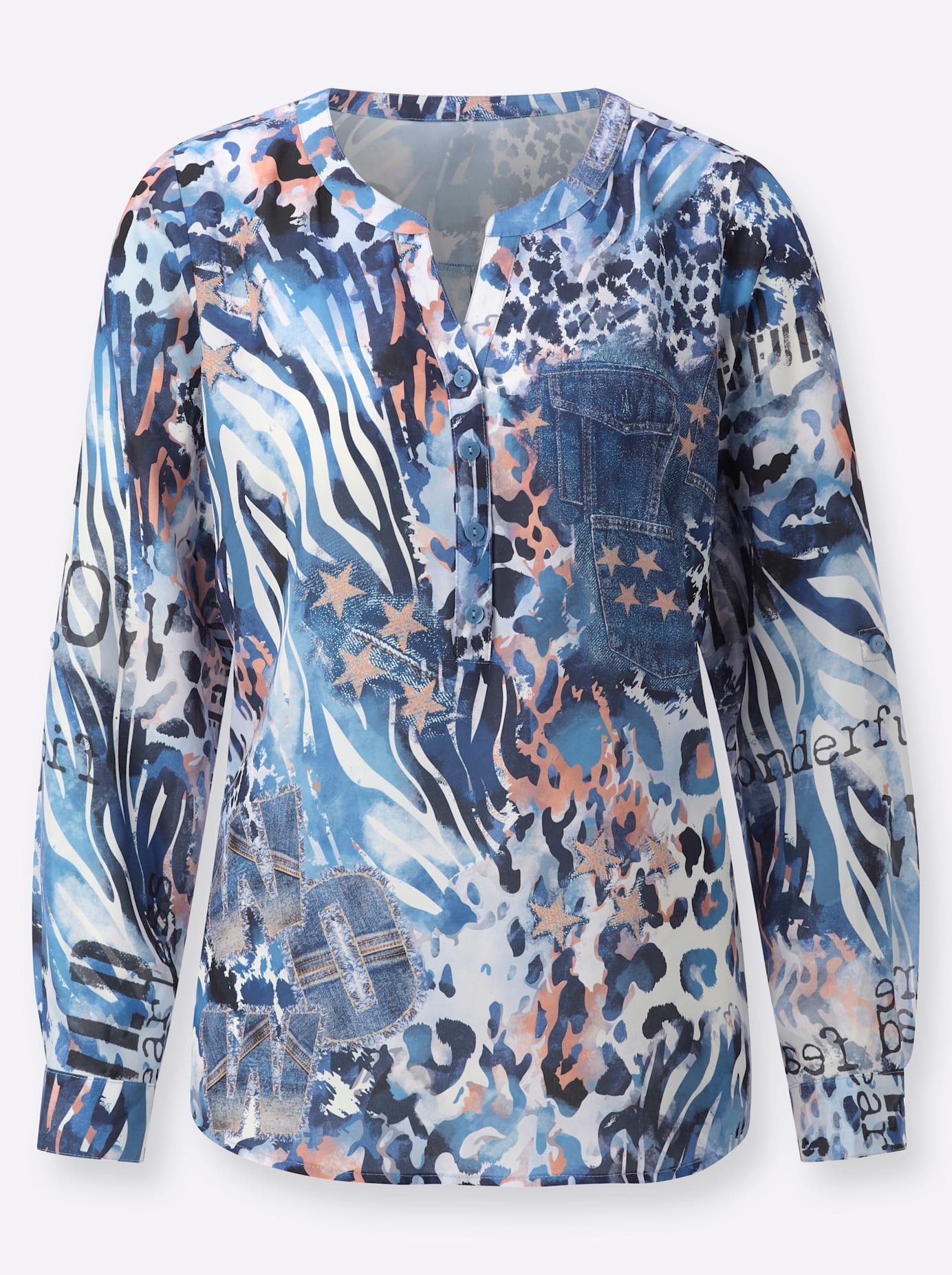 Inspirationen Blouse à pression
