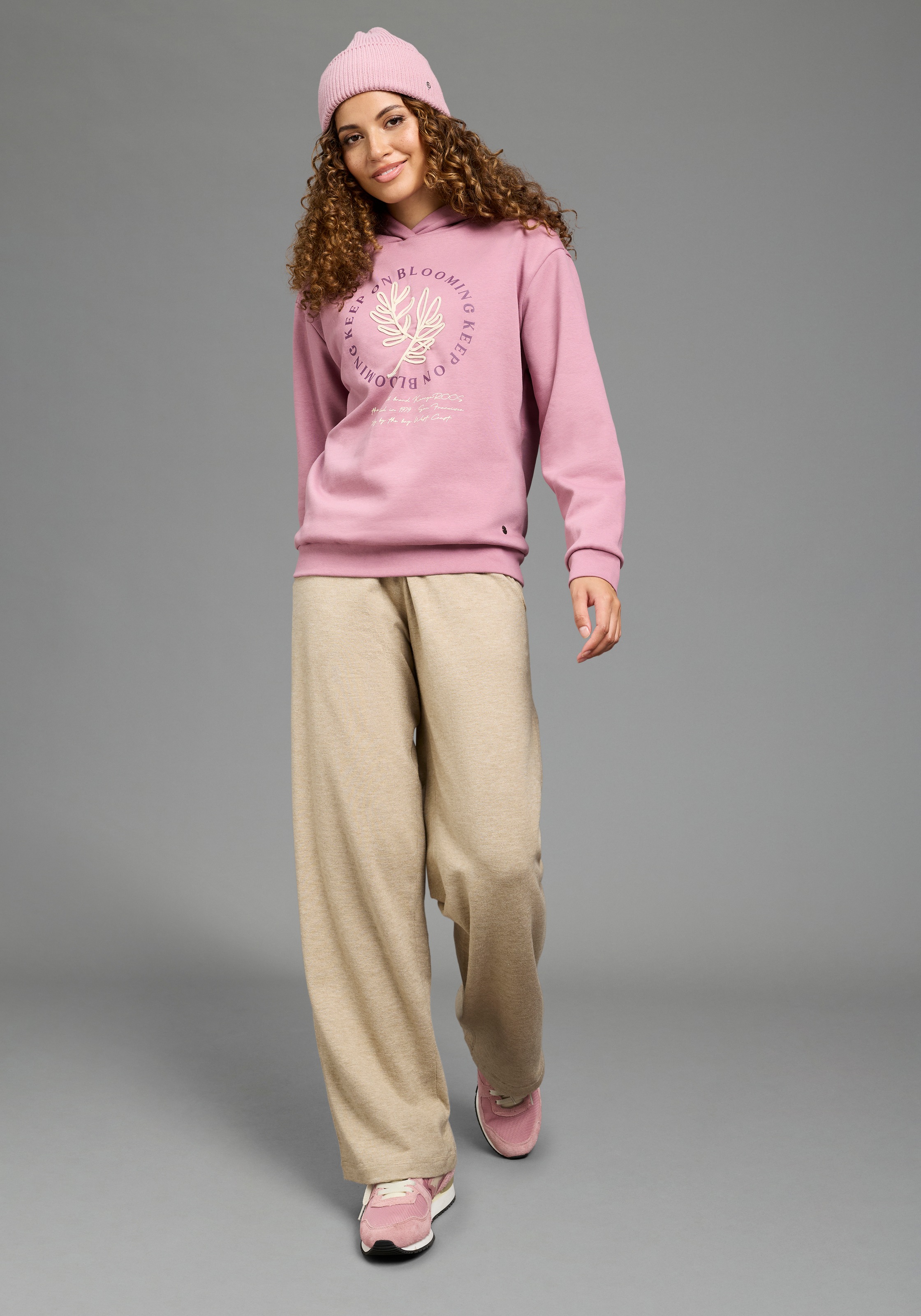 KangaROOS Kapuzensweatshirt , mit Kapuze, weite Passform, hüftlange Form, auch in grossen Grössen
