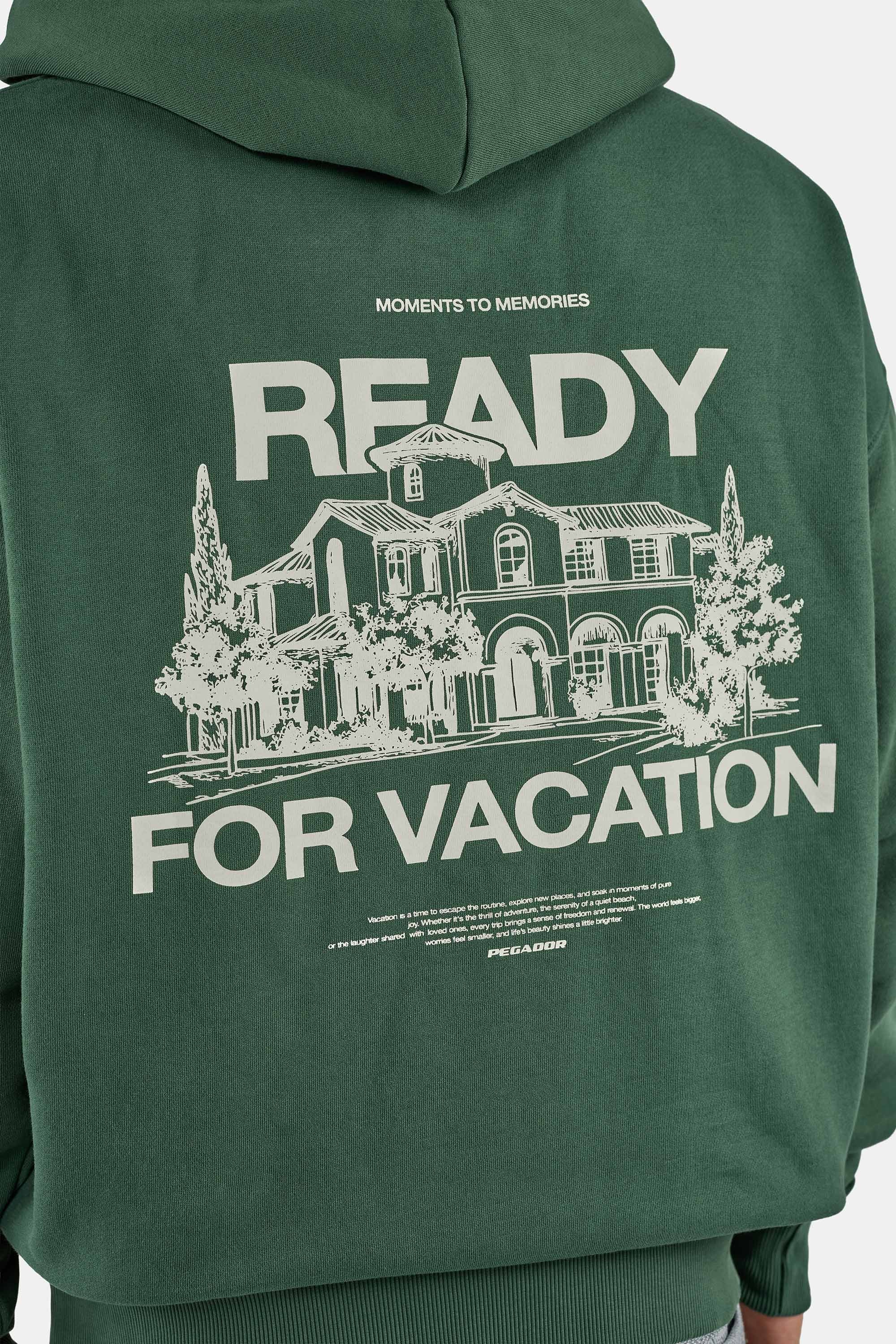 PEGADOR Sweat à capuche »Bovec Oversized Hoodie«, mélange de coton, oversize

