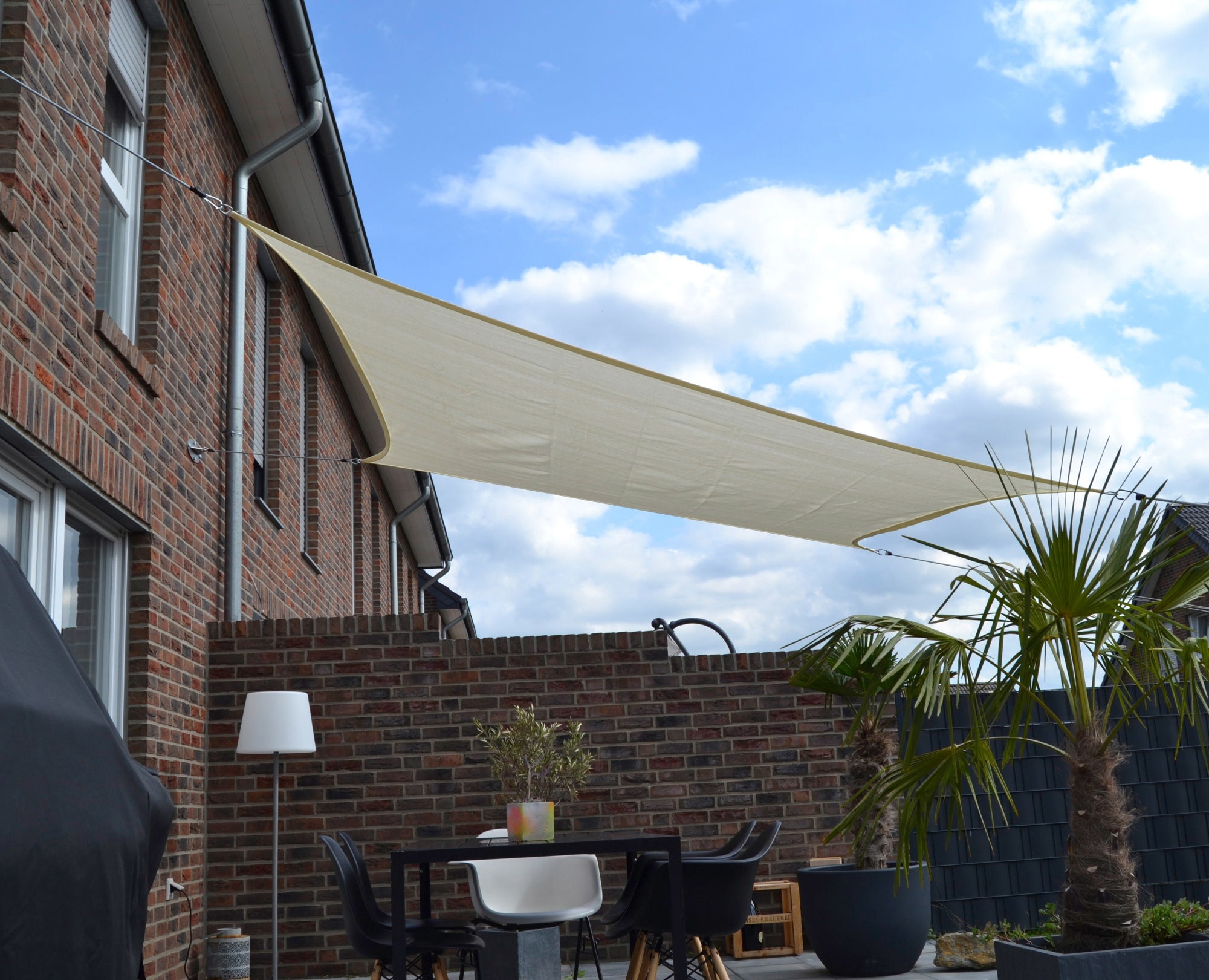 Floracord Sonnensegel BxT: 300x250 cm, cremeweiss