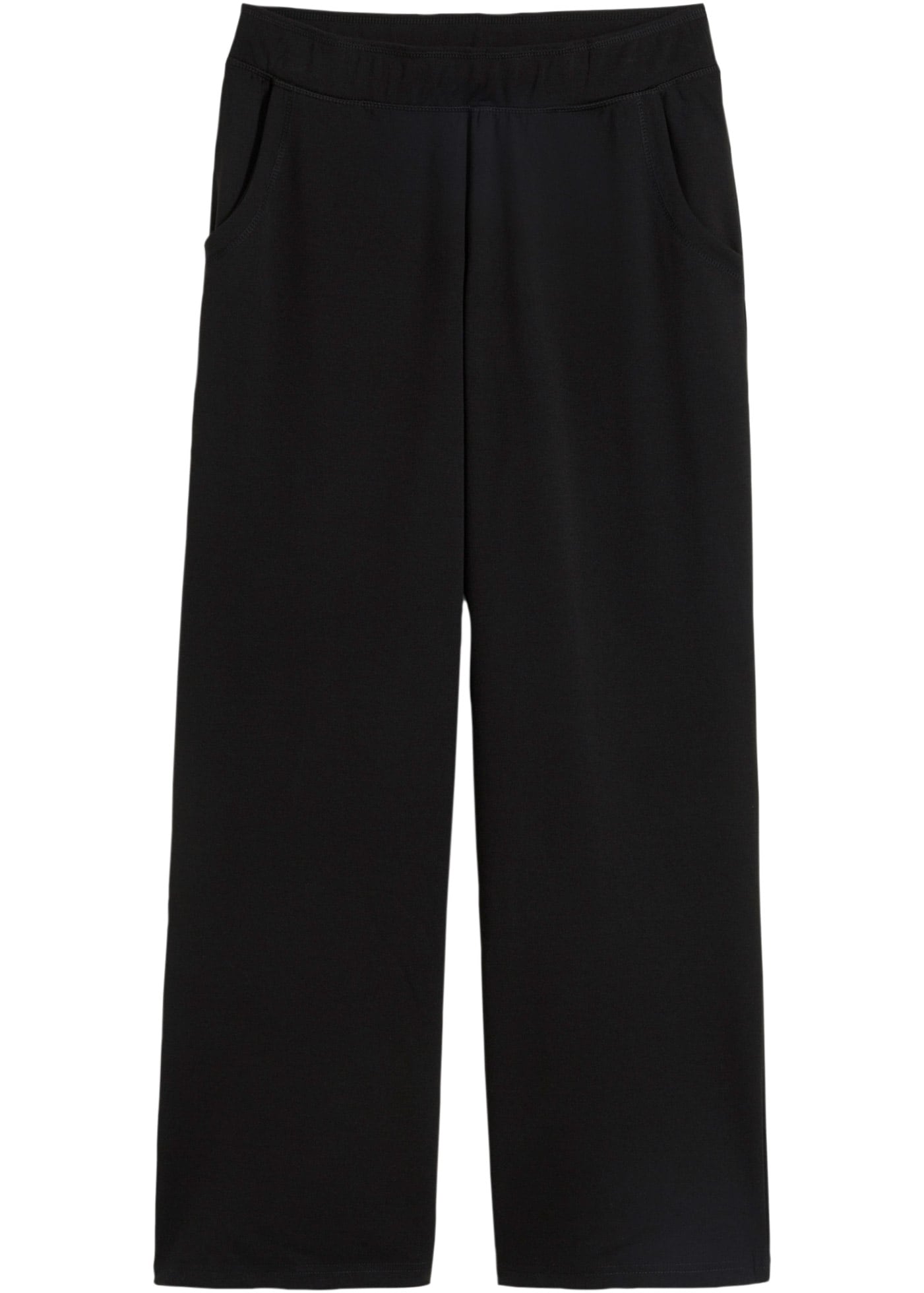 bonprix Pantalon de costume  aus Polyester, Viskose und Elasthan, mit Taschen, mit Bequembund