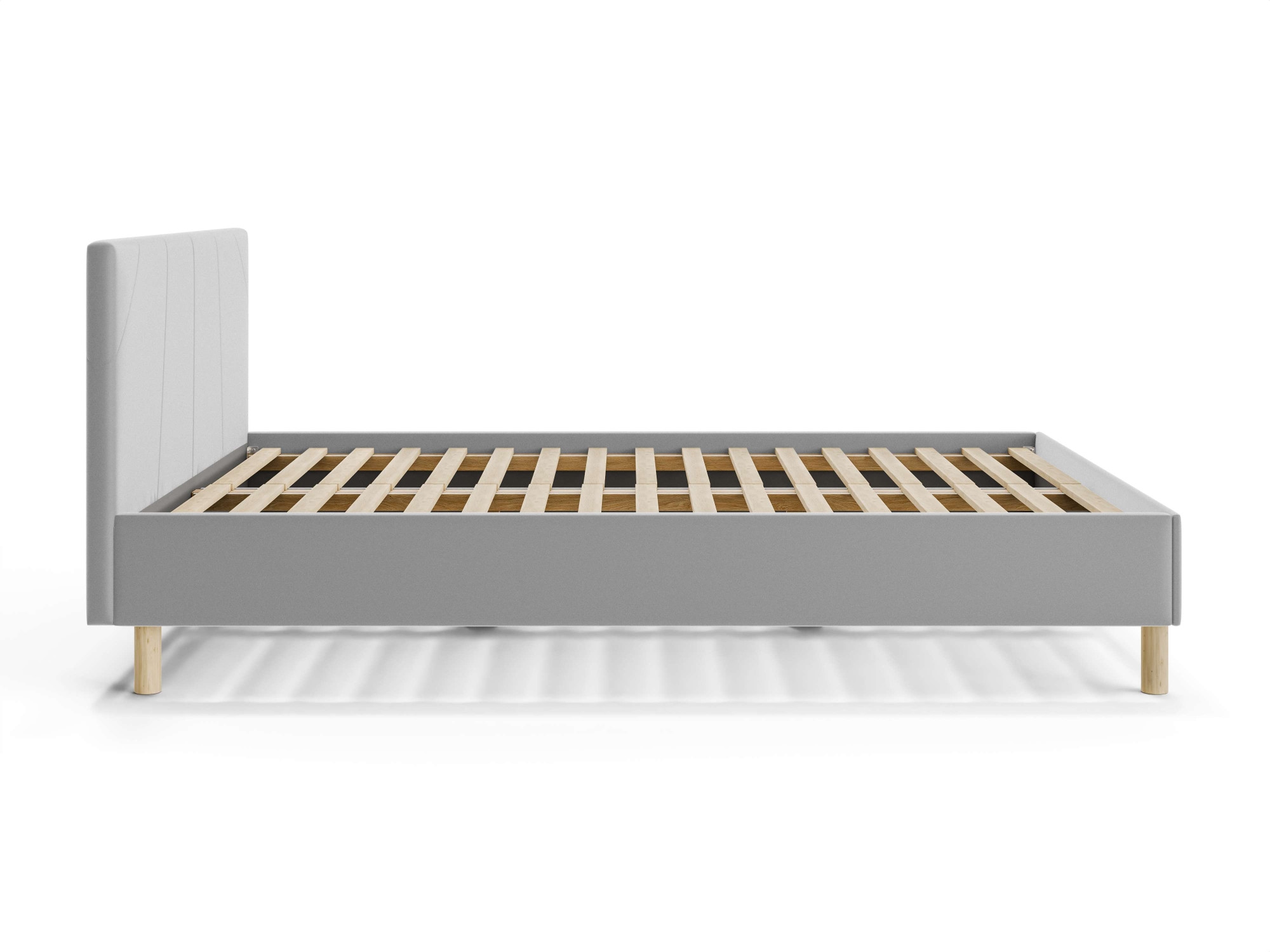 Home affaire Collection Lit rembourré »Albybyn, Bettgestell mit Kopfteil und Lattenrost, in 2 Breiten« sans coffre de lit ni matelas, en 2 largeurs - 140 et 160 cm