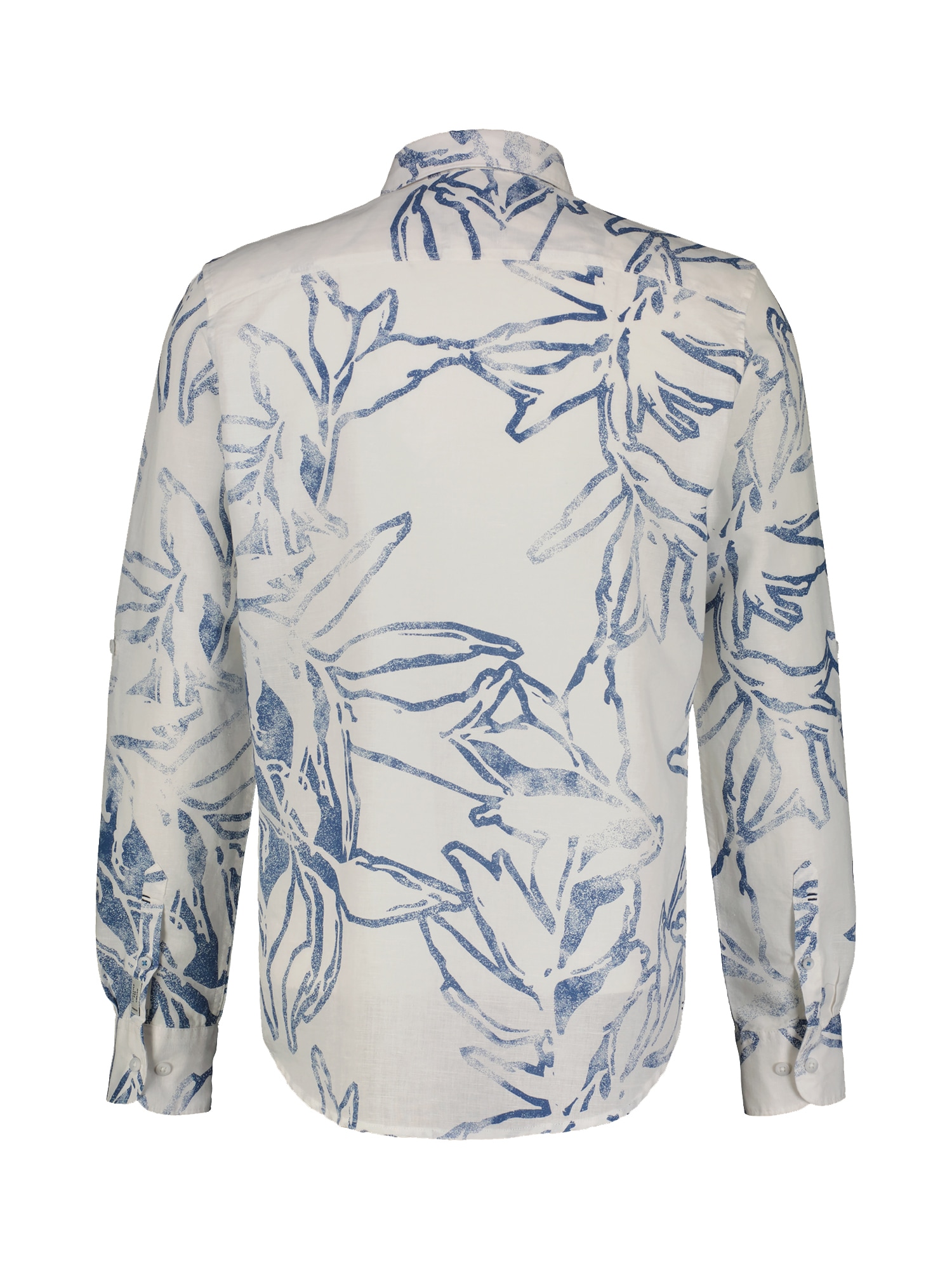 LERROS Langarmhemd »Herren Langarmhemd mit sommerlichem Alloverprint«
