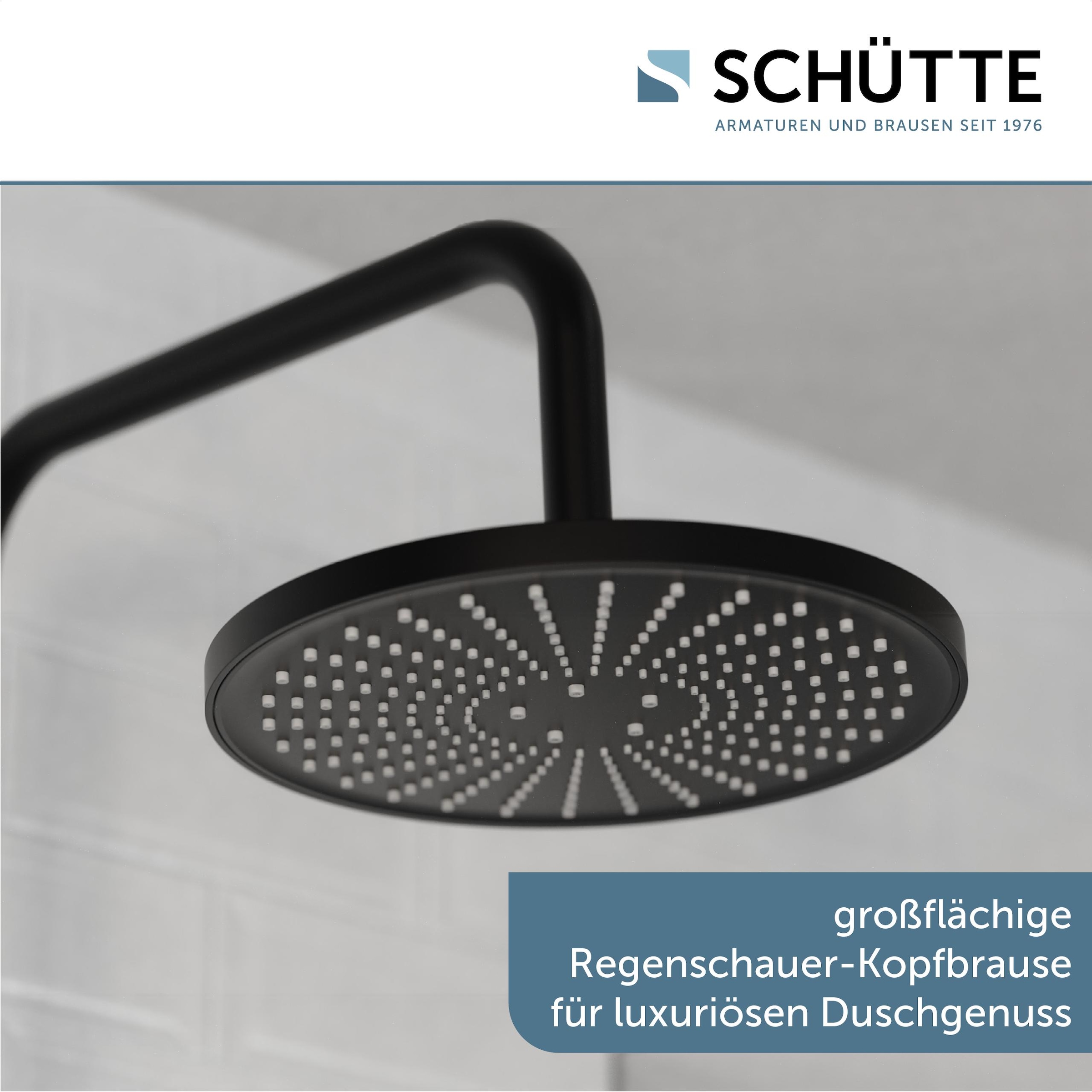 Schütte Duschbrause »TRENTO« Set,  mit Thermostatarmatur, 3-fach verstellbar, Antikalk-Noppen