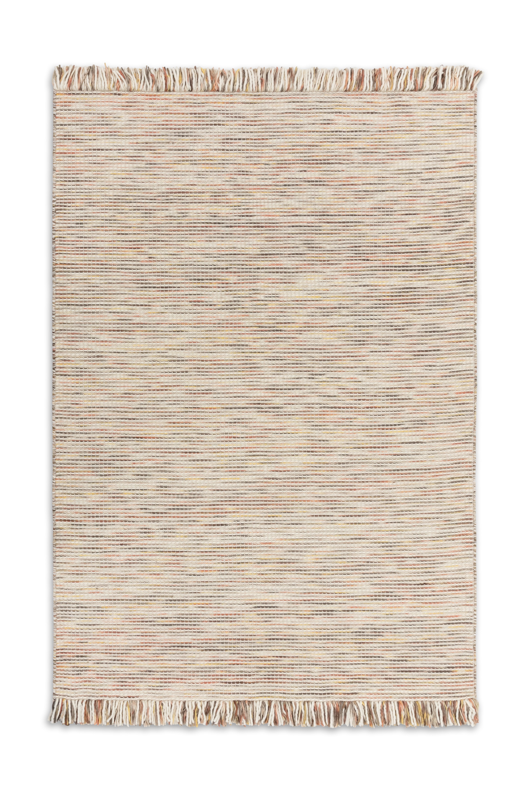 SCHÖNER WOHNEN-Kollektion »Arina« Rectangulaire 10 mm Höhe 80% laine pure, structure tissée, chiné, avec franges, salon