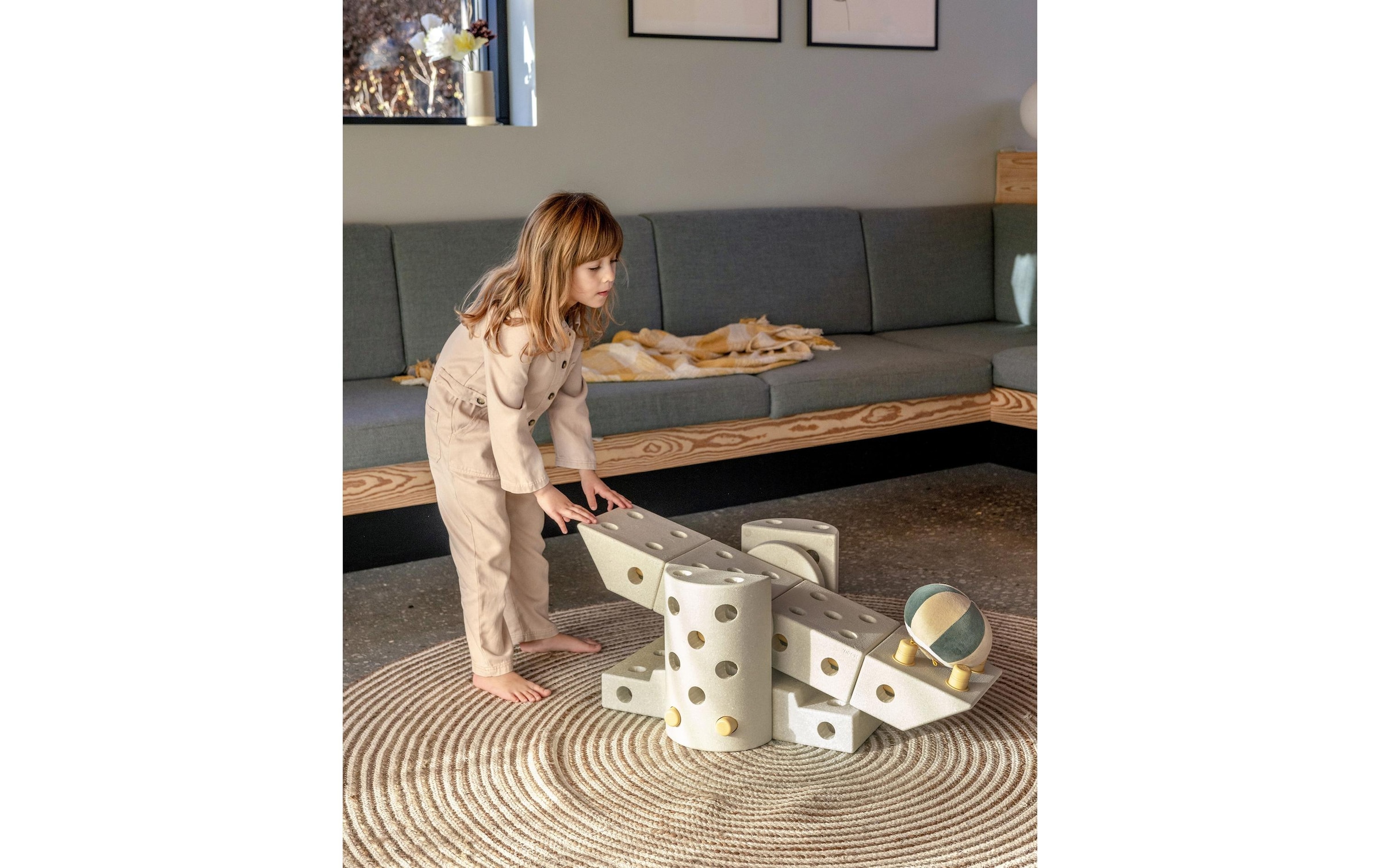   Balancetrainer »MODU Dreamer Set« Kreatives Bauset zur Förderung der Grobmotorik