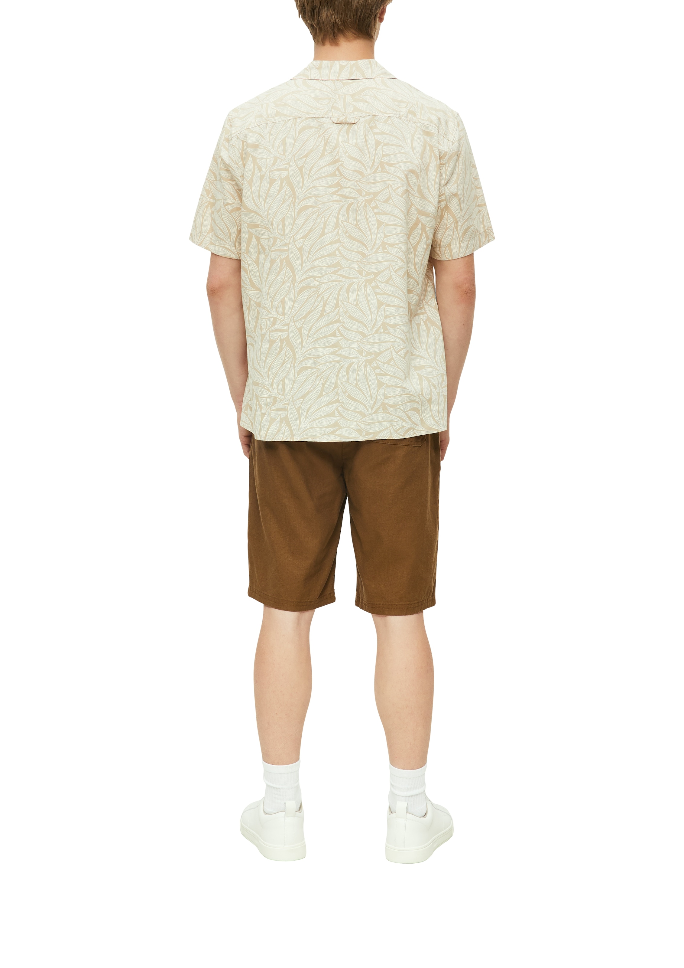 s.Oliver Hawaiihemd Sommerhemd in floraler Optik