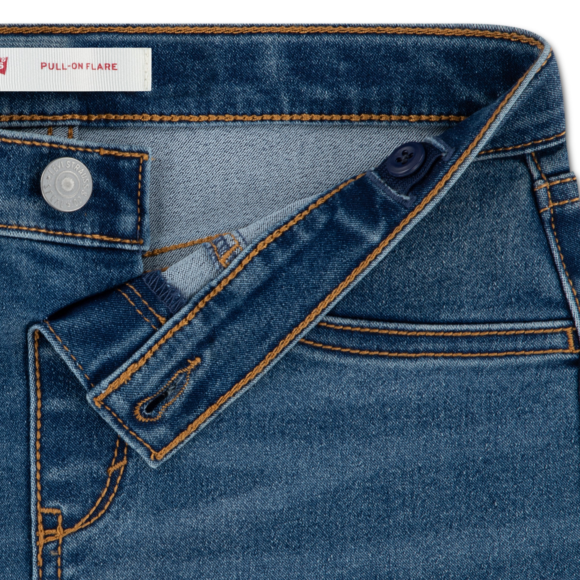 Levi's® Kids Jeans à pattes d'eph »LVG PULL ON FLARE« avec stretch - pour filles