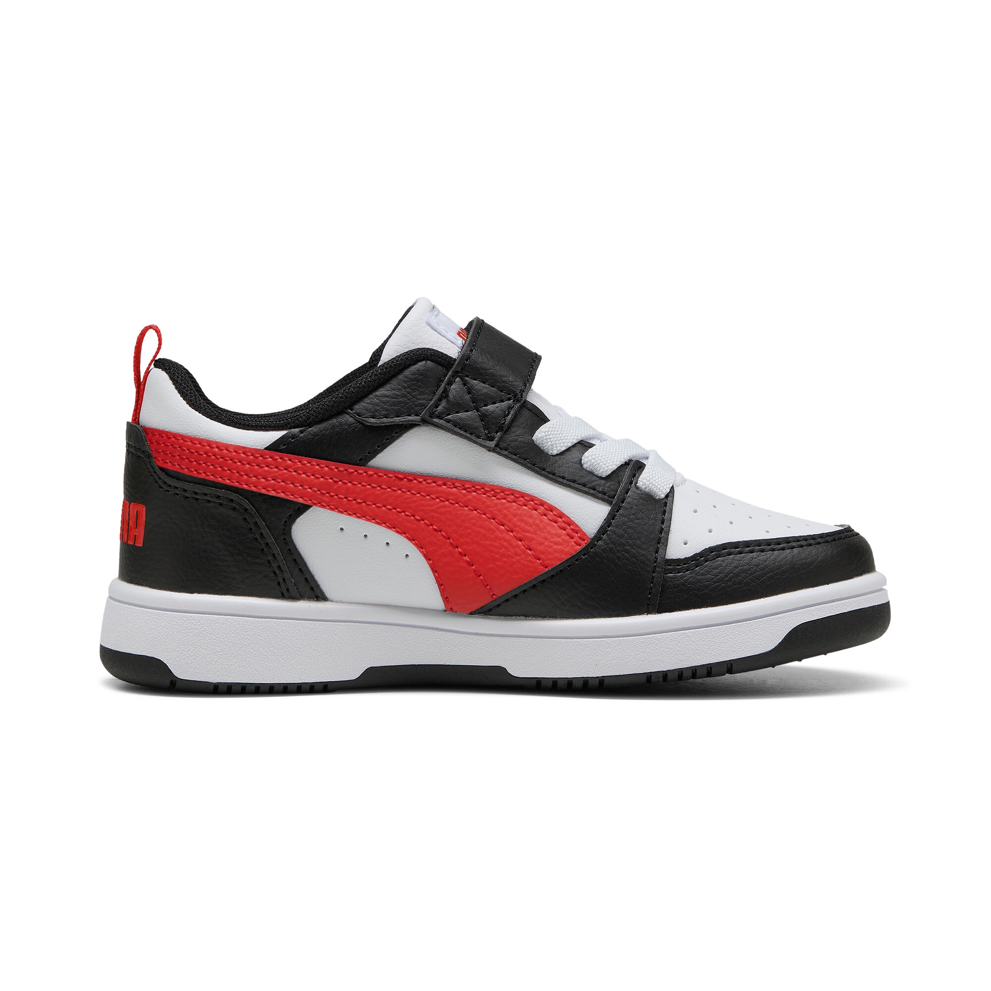 PUMA Sneaker »REBOUND V6 LO AC+ PS«  knöchelhoher Schnitt, mit Klettverschluss, mit Gummilaufsohle