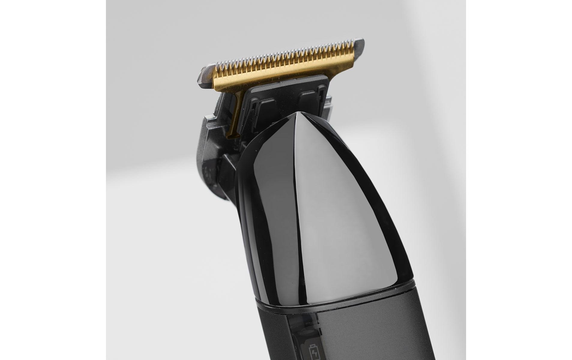 BaByliss Bartschneider »BaByliss Super-X Metal Barttrimmer, Bartschneider, wasserdicht, T996E« 2 Aufsätze Japanischer Stahl, 2 Kammaufsätze mit 6 Positionen 1–6mm, kabellos