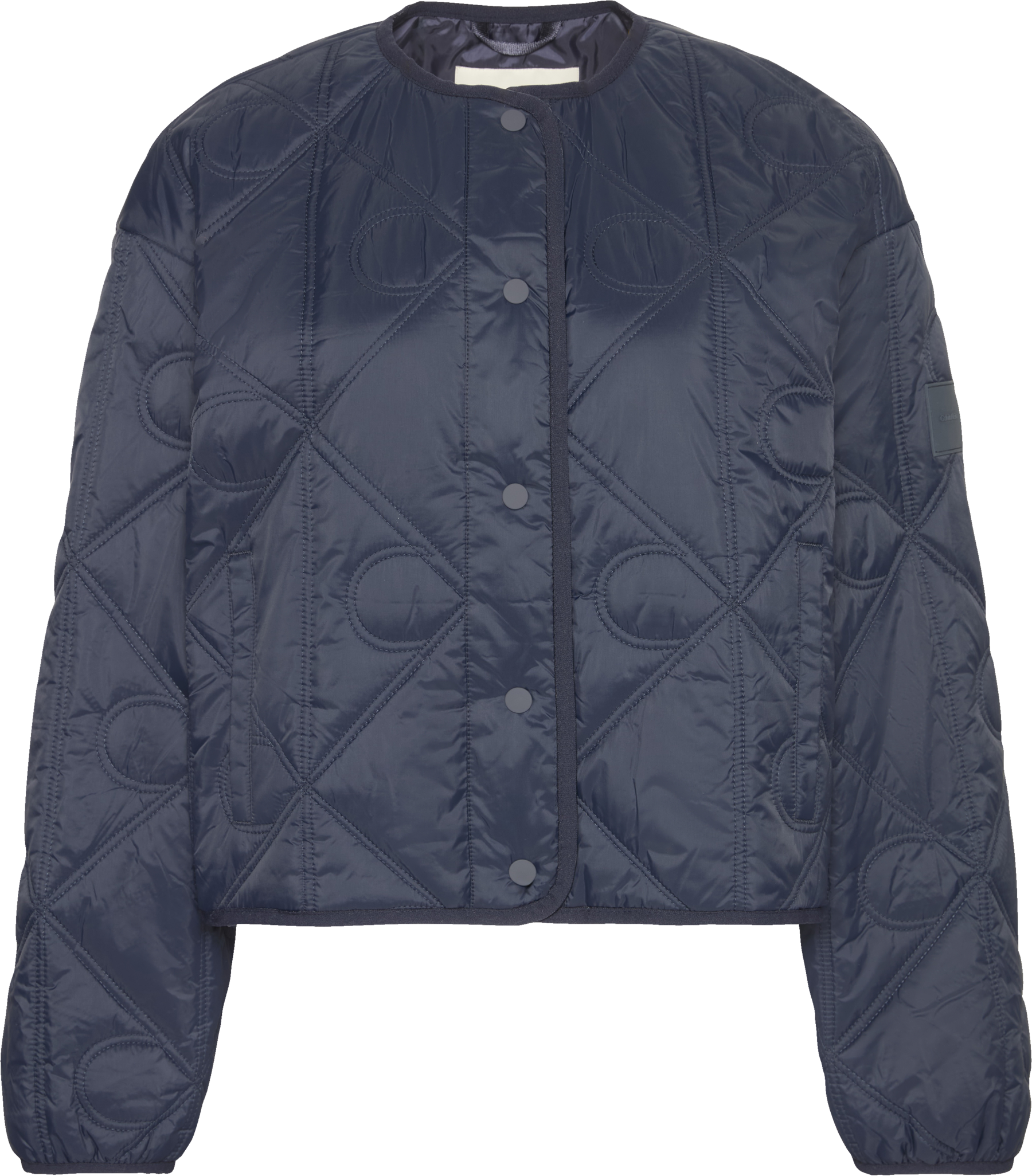 Calvin Klein Jeans Steppjacke ohne Kapuze Regular fit mit Rundhalsausschnitt