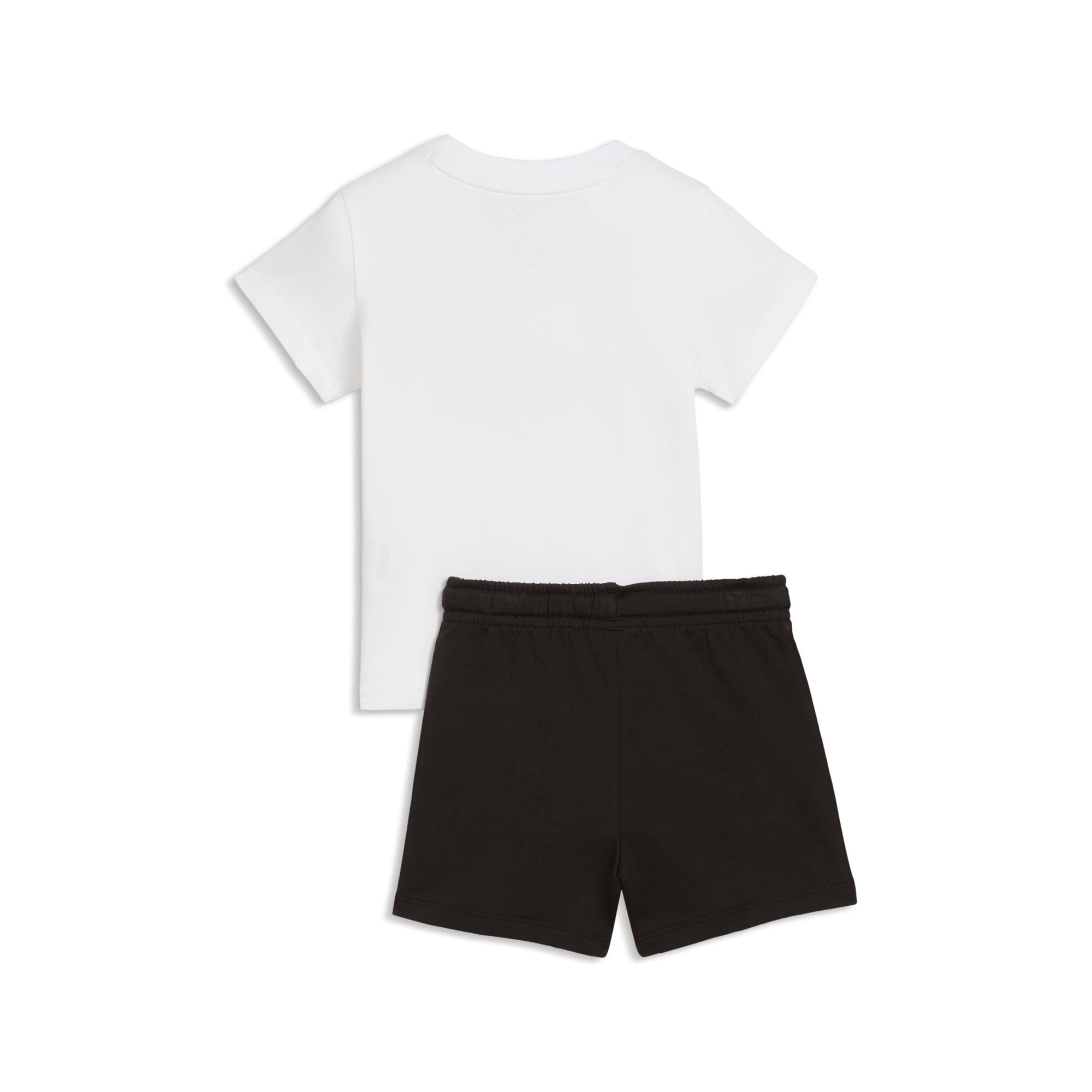 PUMA Combinaison d'entraînement »MINICATS ESS TEE AND SHORTS SET INF« 2 pièces zweiteiliges Set, für Kinder, mit Rundhalsausschnitt, Regular Fit
