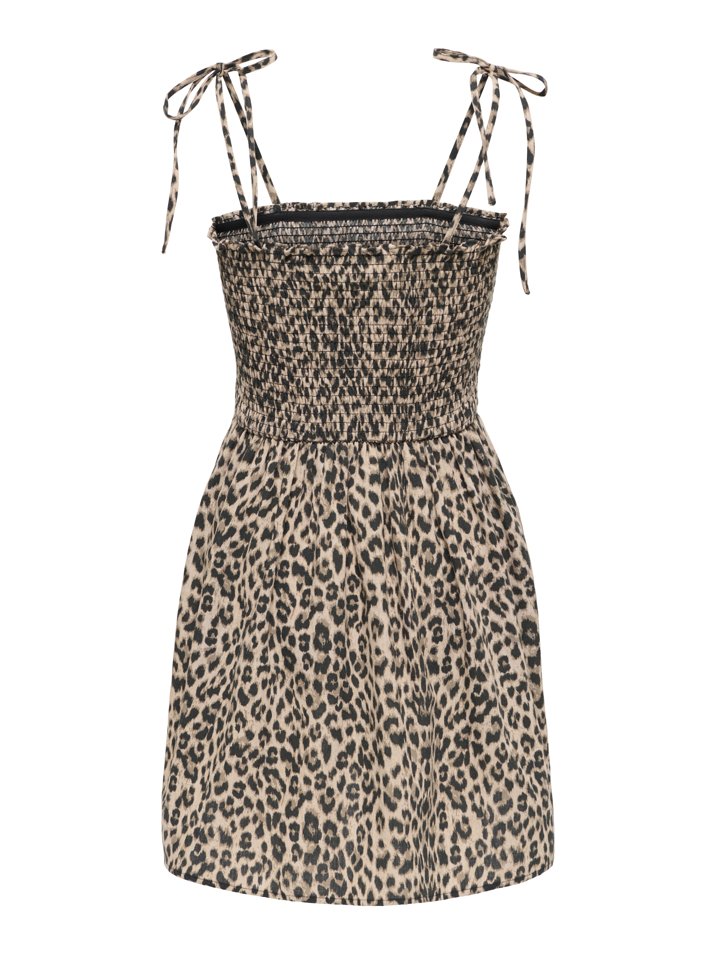 ONLY Robe d'été »ONLEMMIA SMOCK DRESS PNT« mélange de matériaux, stretch