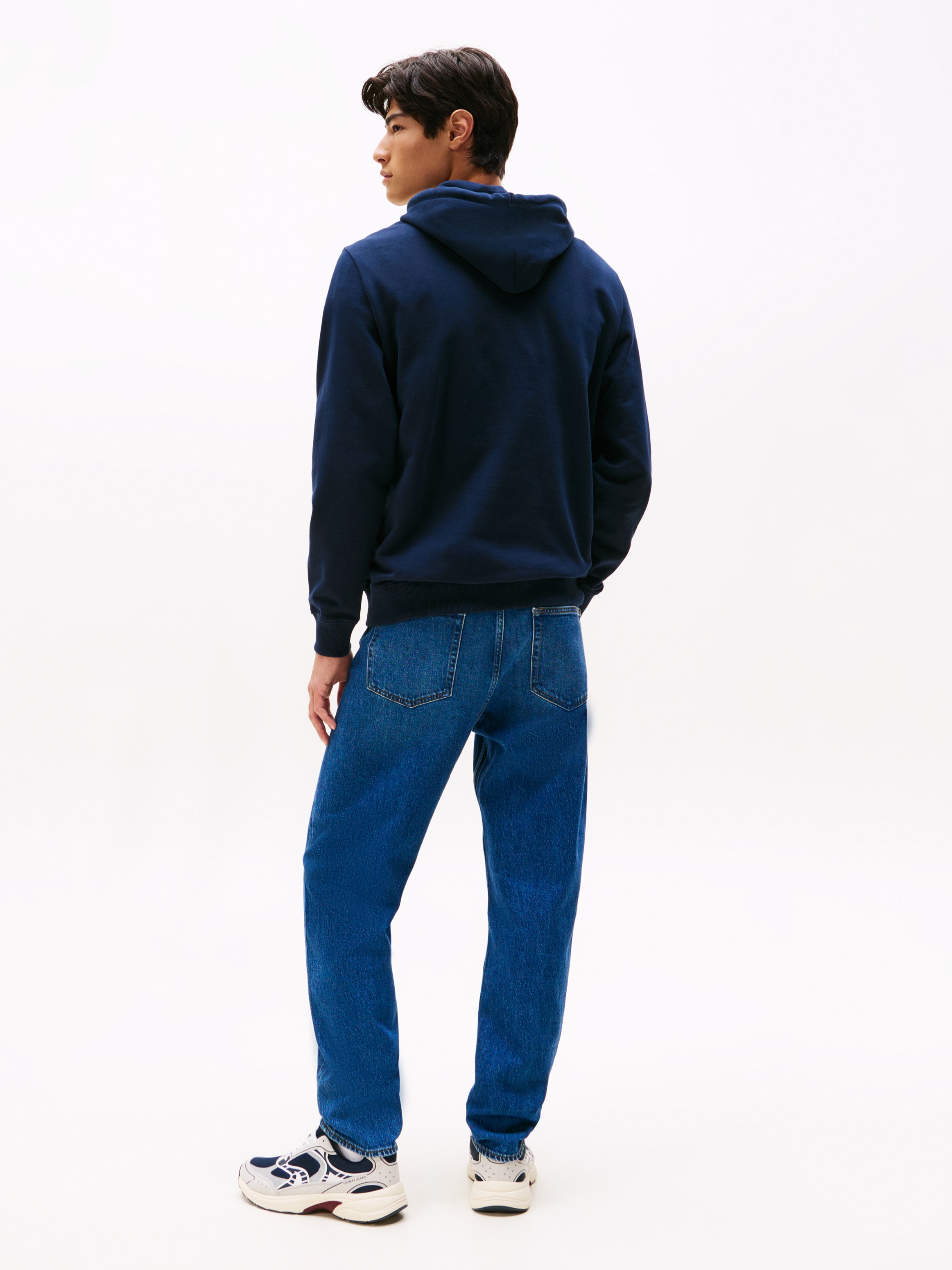 Tommy Jeans Hoodie »TJM RWB FLAG«, Regular Fit, Sweatshirt, mehrfarbiger Print
