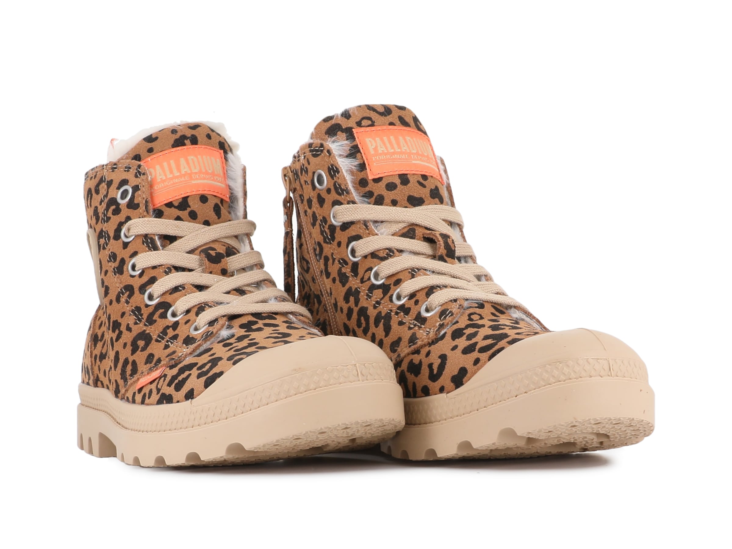 Palladium Bottes d'hiver »PAMPA HI ZIP WL LEO«  Winterschuhe, Schnürboots, Winterstiefel, wasserabweisend & gefüttert