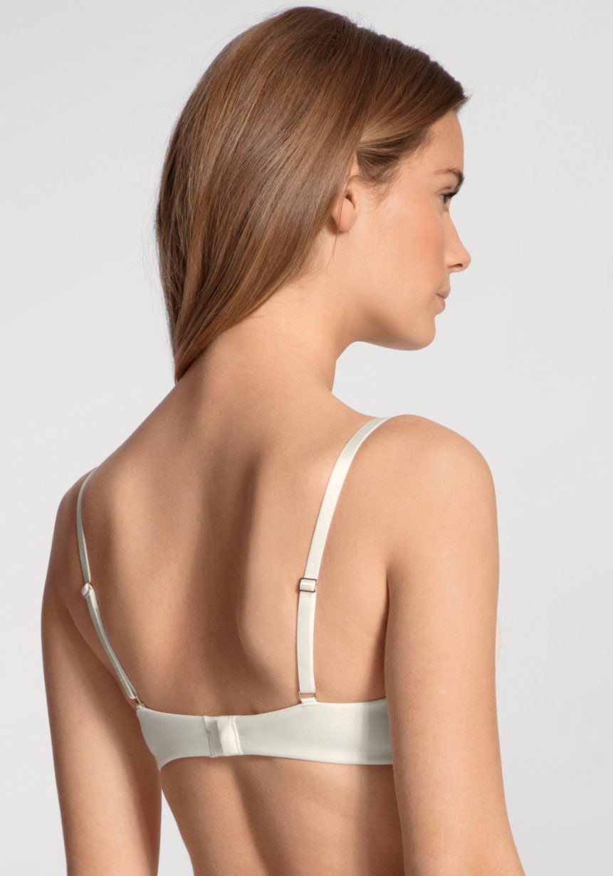 CALIDA Soutien-gorge triangle »Cate« Satinblende, ohne Bügel, Single-Jersey Qualität, elastisch, weich