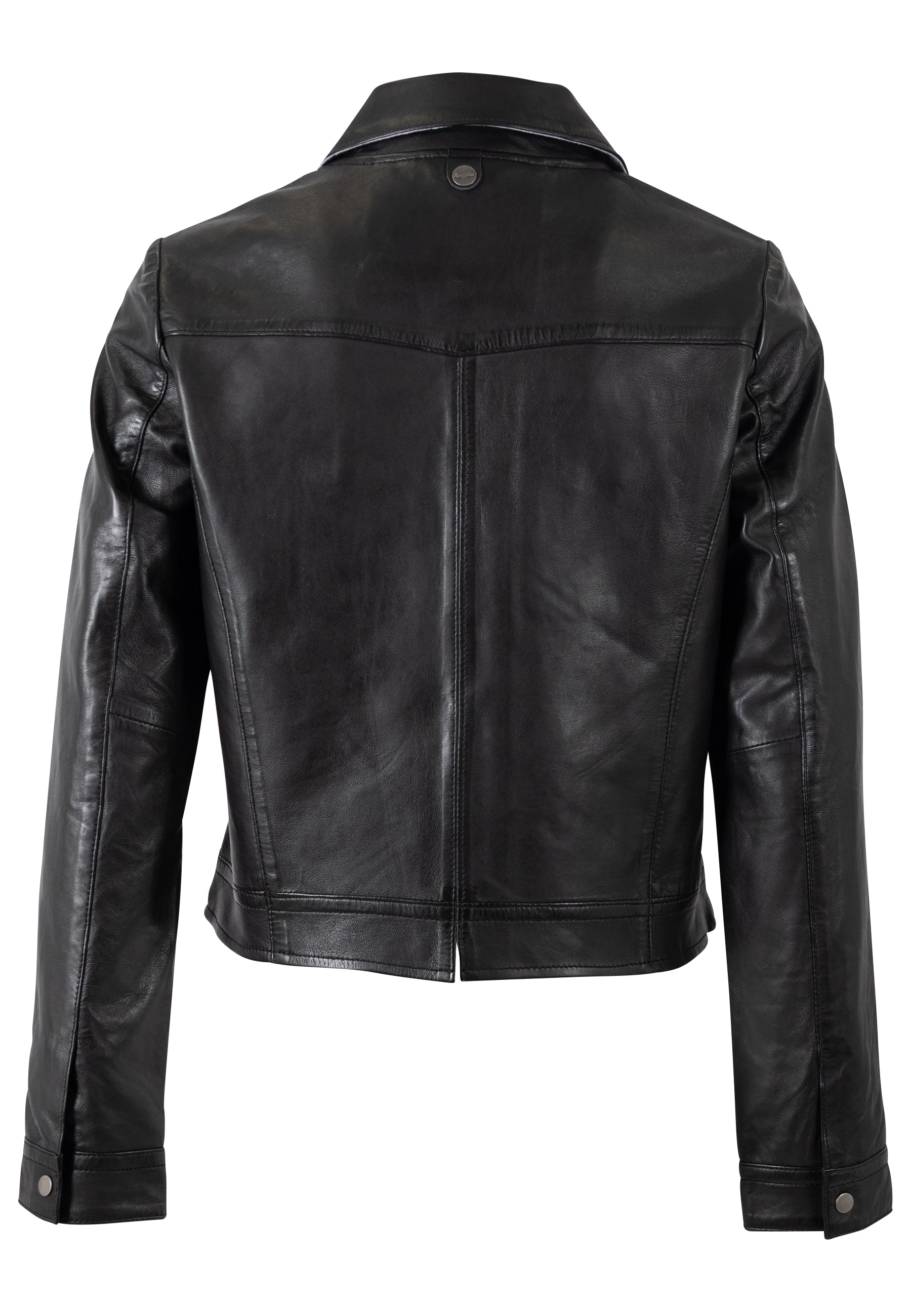 Mauritius Veste en cuir »MWFeodora« Hemdjacke mit Umlegekragen