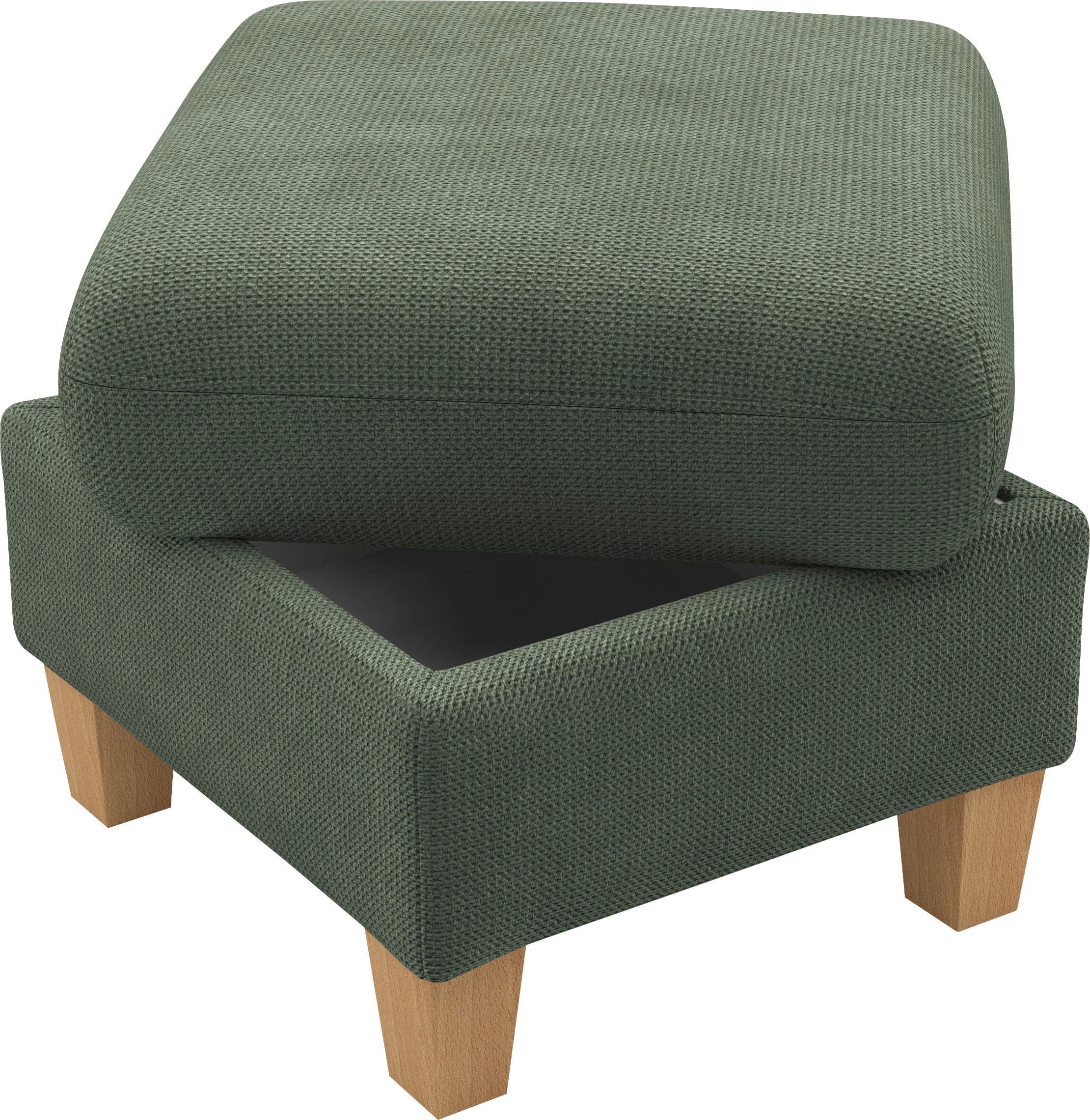 GOODproduct Polsterhocker »Glendale« mit Stauraum