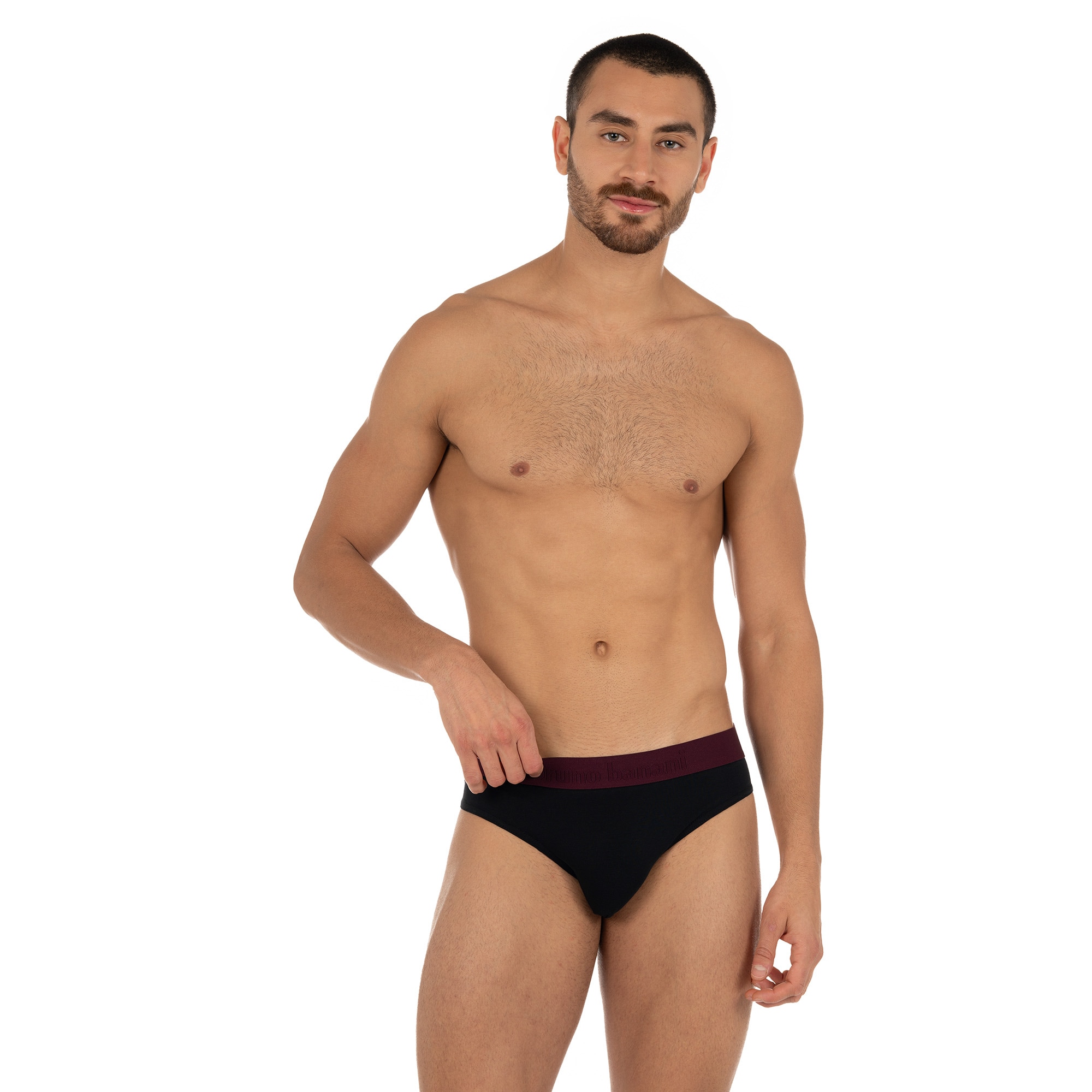 Bruno Banani Slip »Flowing« 2er Pack,  mit Logobund