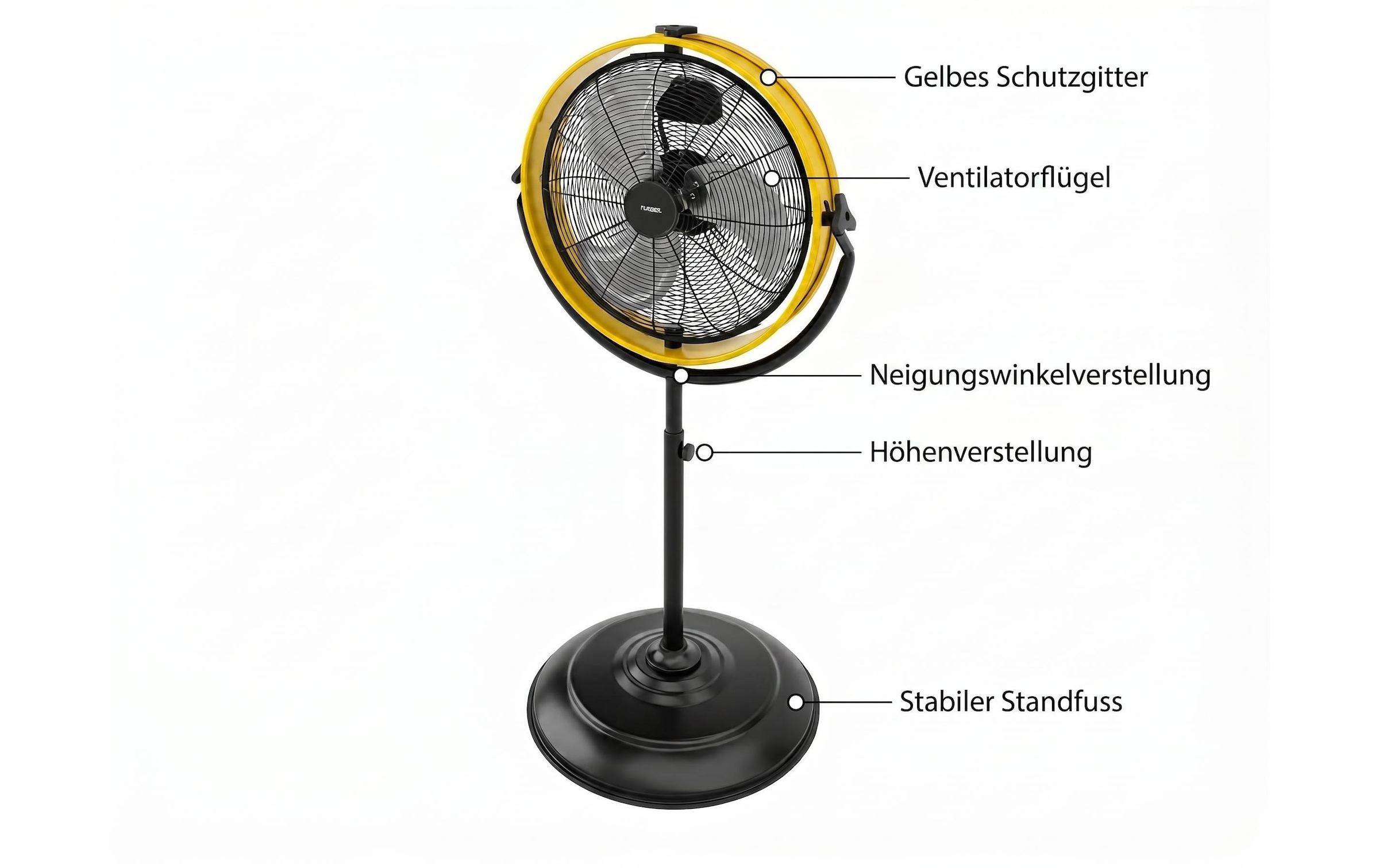 FURBER Ventilateur sur pied »Vayu-Fortis 16«