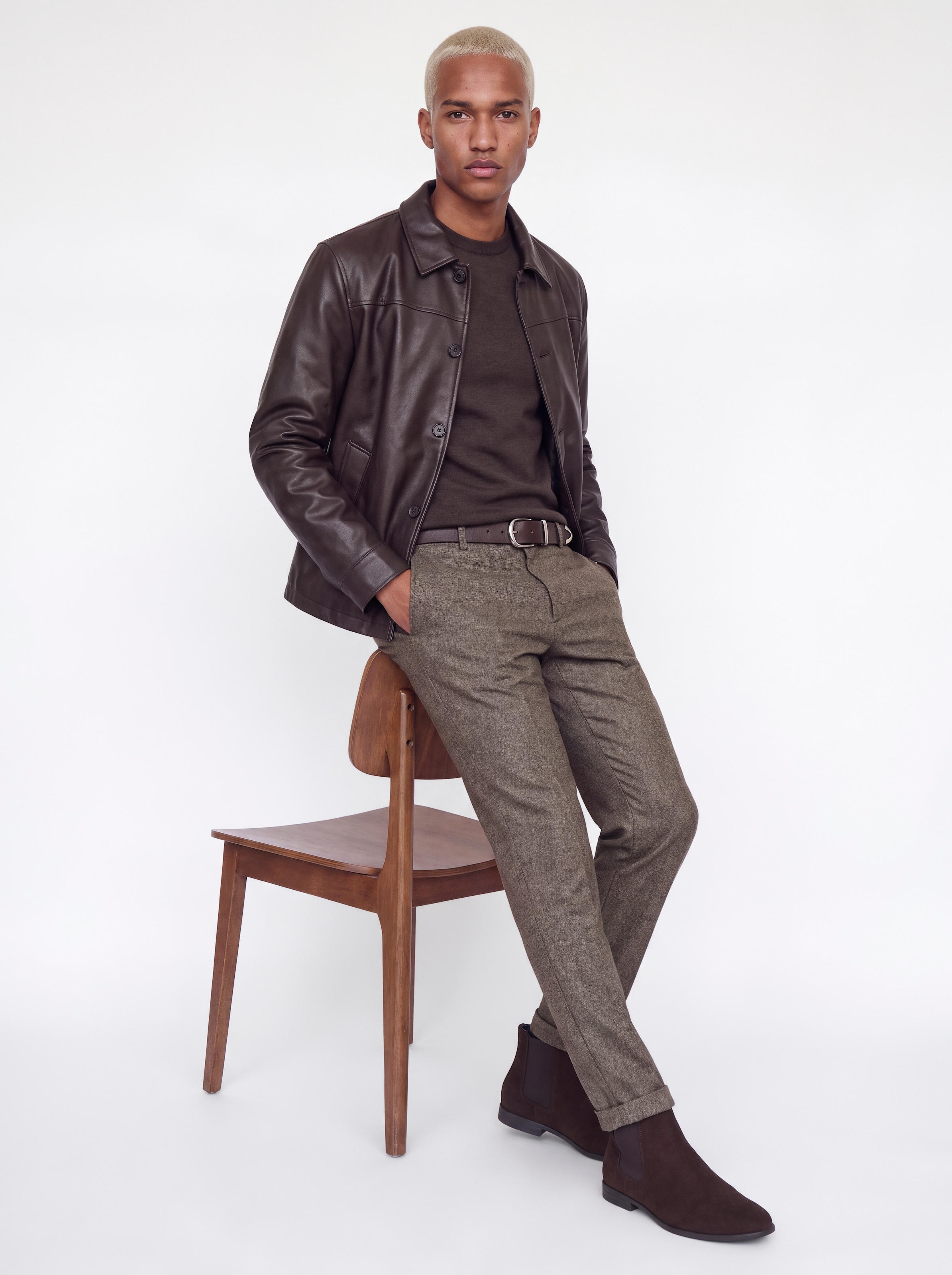 Jack & Jones Chinos »JPSTOLLIE BLAKE WINTER CHINO SN«  mélange coton, coupe régulière