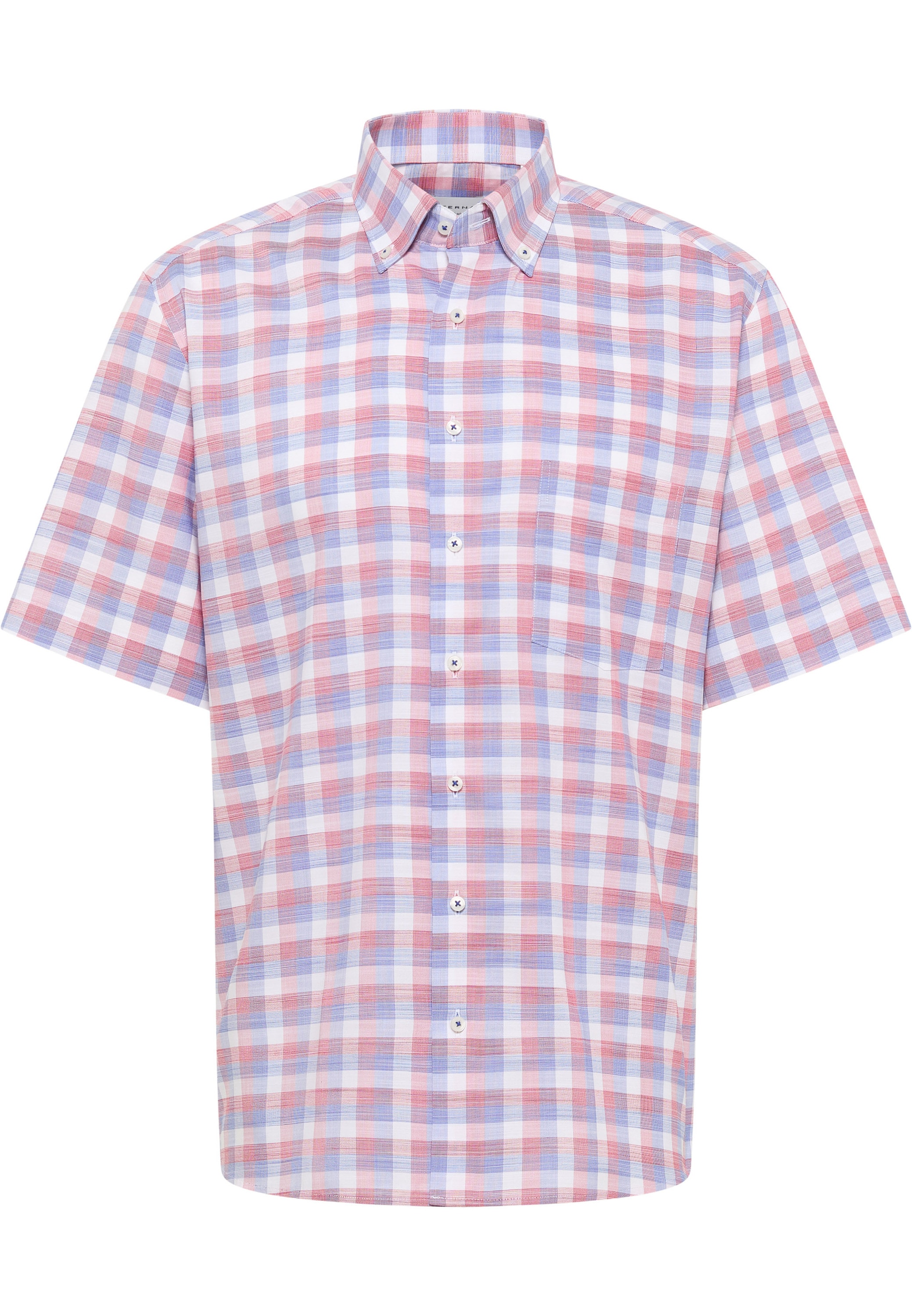 Eterna Kurzarmhemd »MODERN FIT« EASY IRON (bügelleicht)