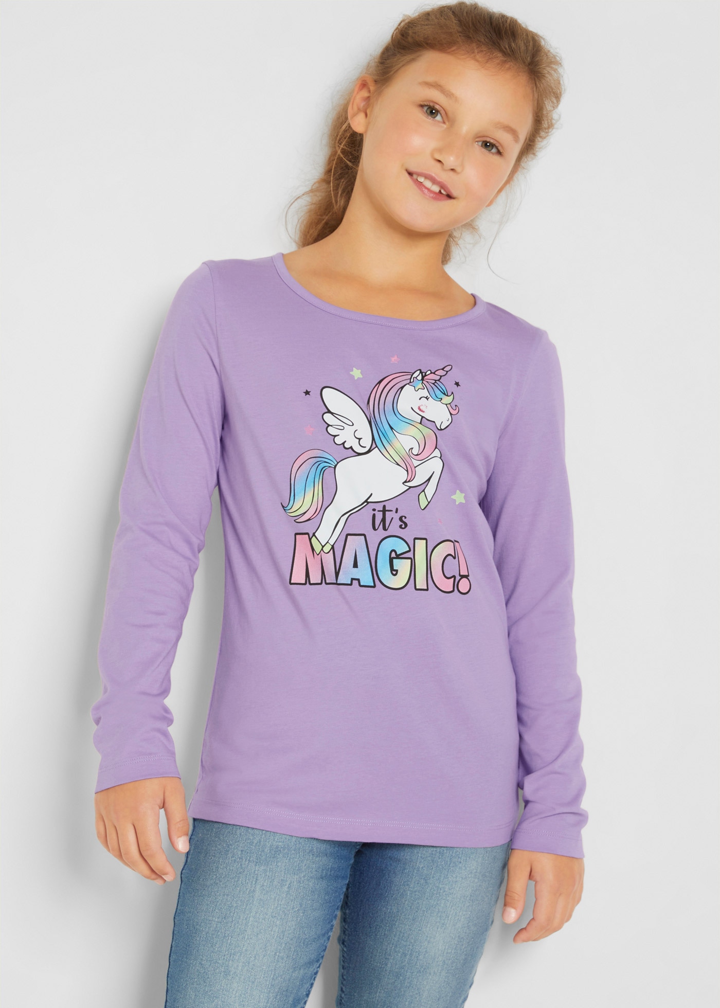 bonprix T-shirt à manches longues »Langarmshirt aus reiner Baumwolle (2er Pack)«, 2 cuis Langarmshirt aus reiner Baumwolle (2er Pack)
