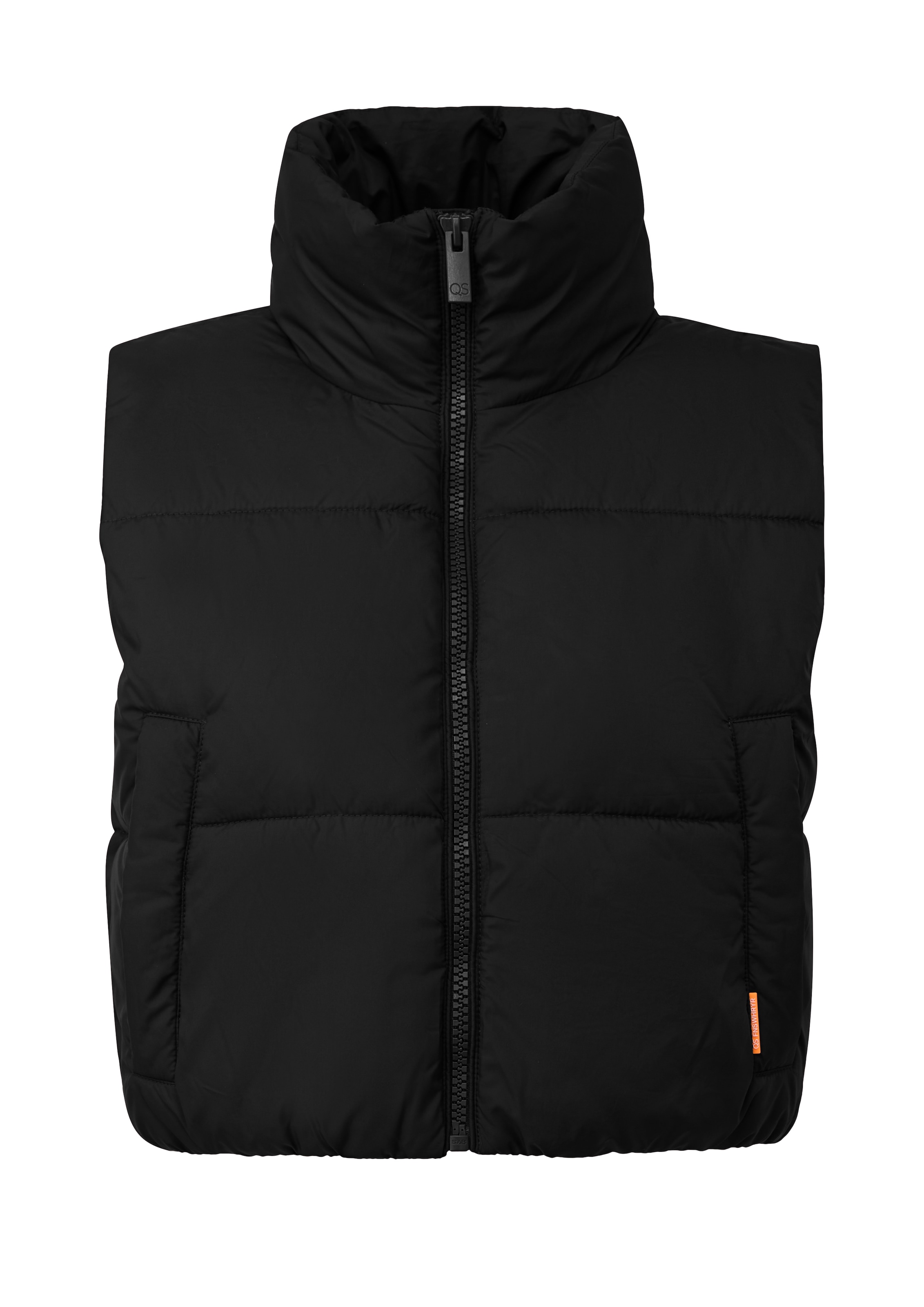 QS Steppweste Kurze Steppweste mit Stehkragen / Winterweste