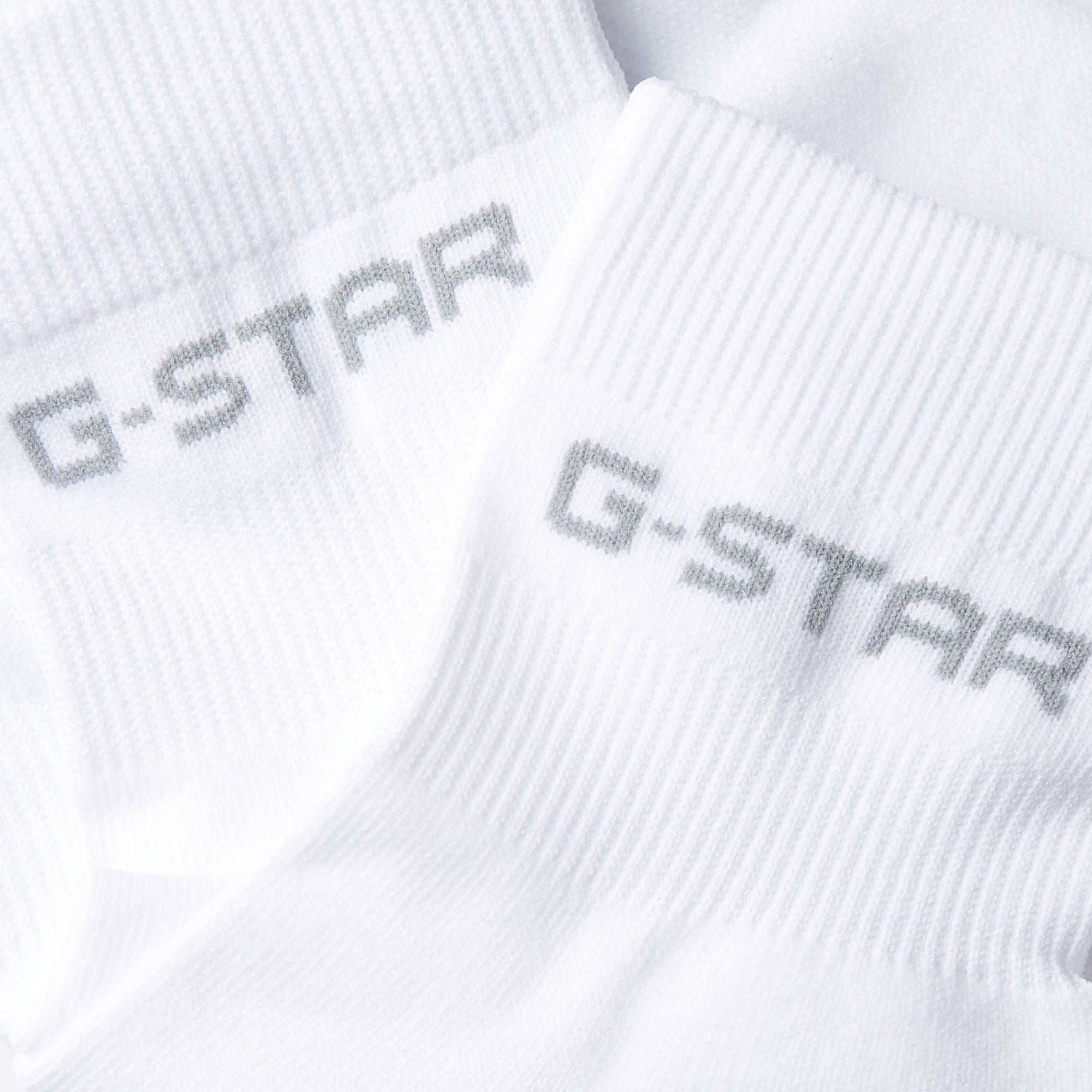 G-STAR Chaussettes de sport »MUSK, 3 PACK ANKLET SPORTS SOCKS« Packung, 3 Couple tlg. unifarben, mit Logo-Jacquard