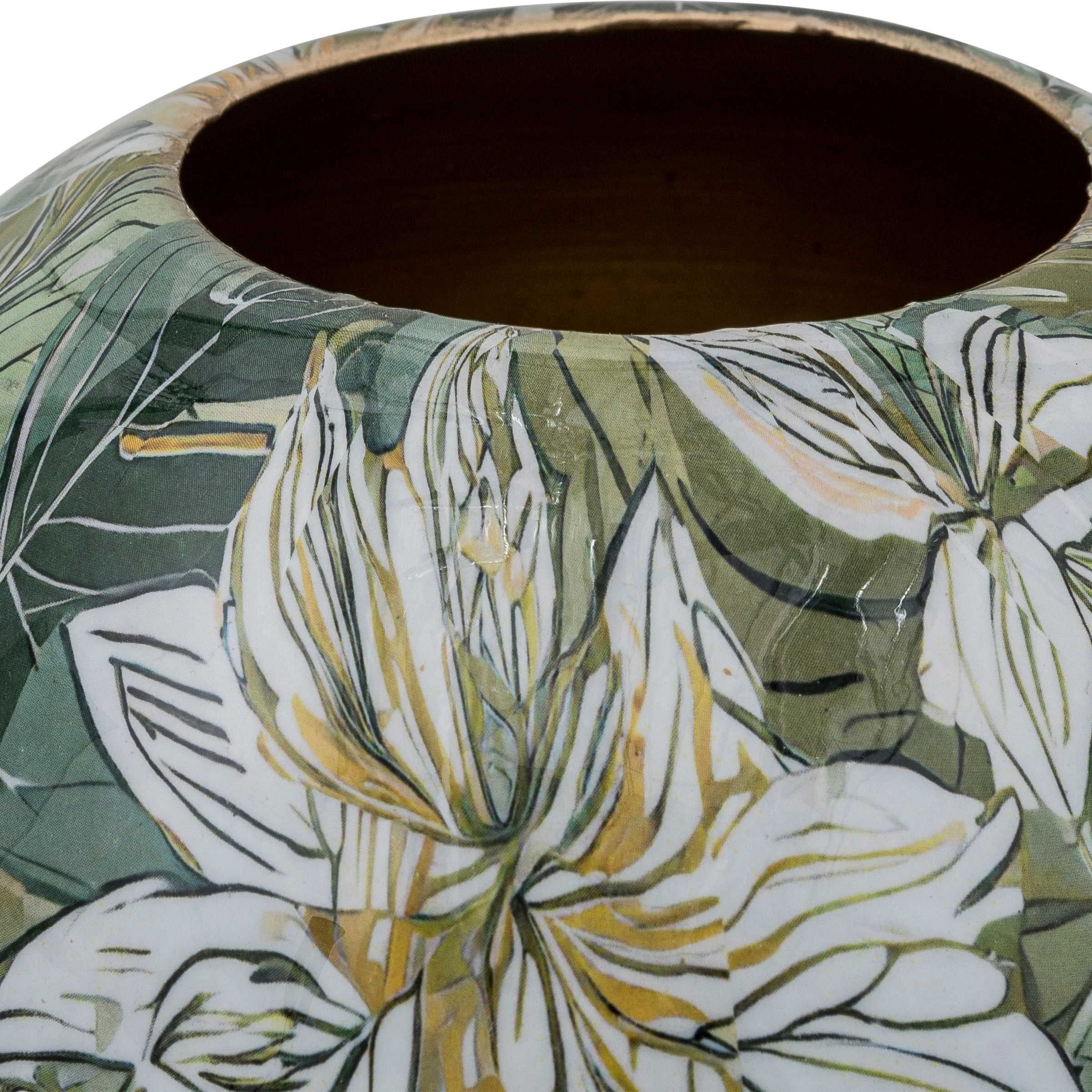 Creativ home Tischvase »Vase« mit floralem Dekor