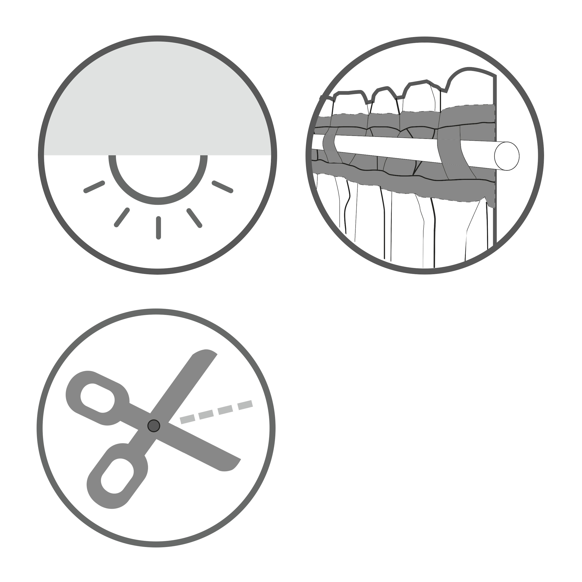 Sehlbach Gardine »Schal Jacquard-Voile Webmuster« Schlaufen 1 Stk. tlg. mit Gardinenband und verdeckten Schlaufen