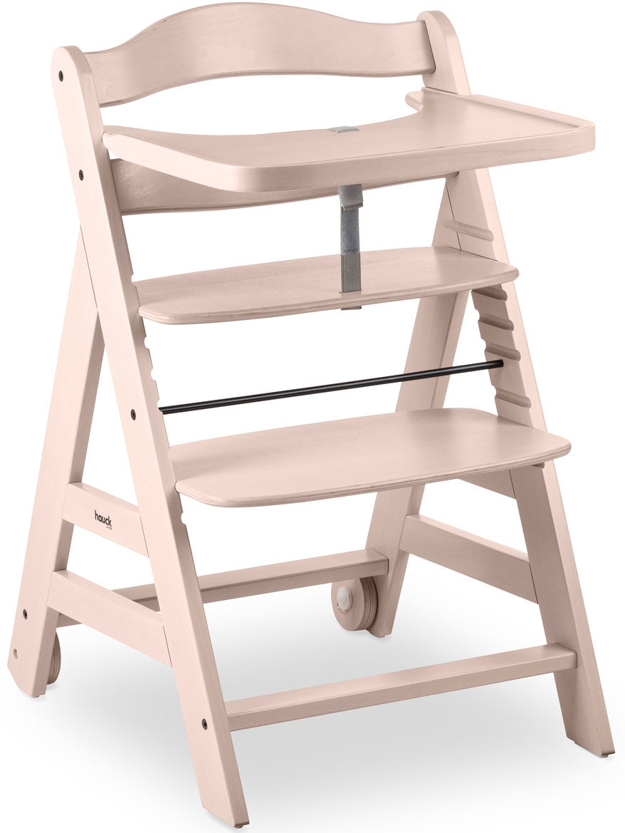 Hauck Hochstuhl »Beta+« () mit Holzrädern