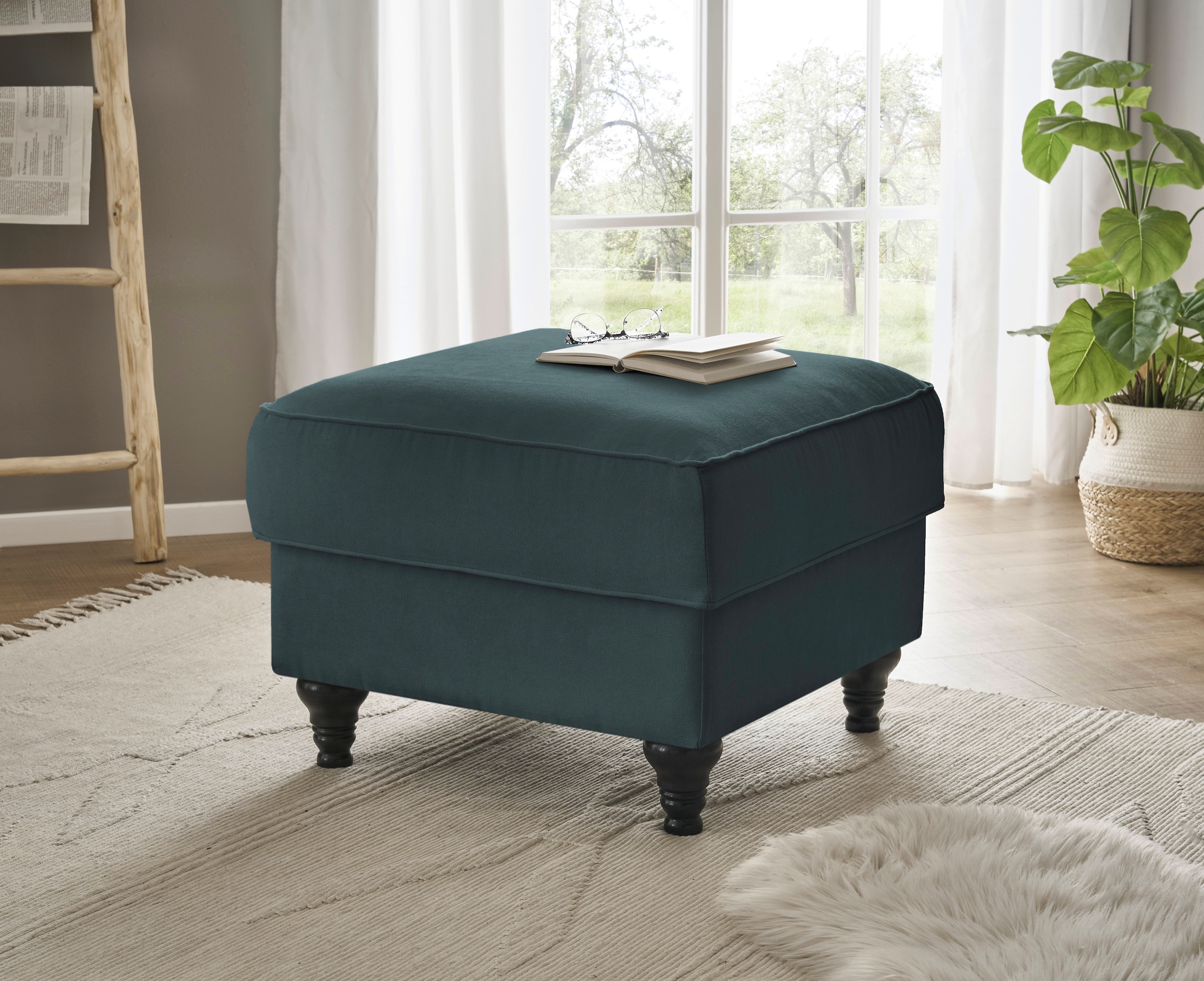 Home affaire Tabouret »WESTMINSTER« mit Federkern-Polsterung