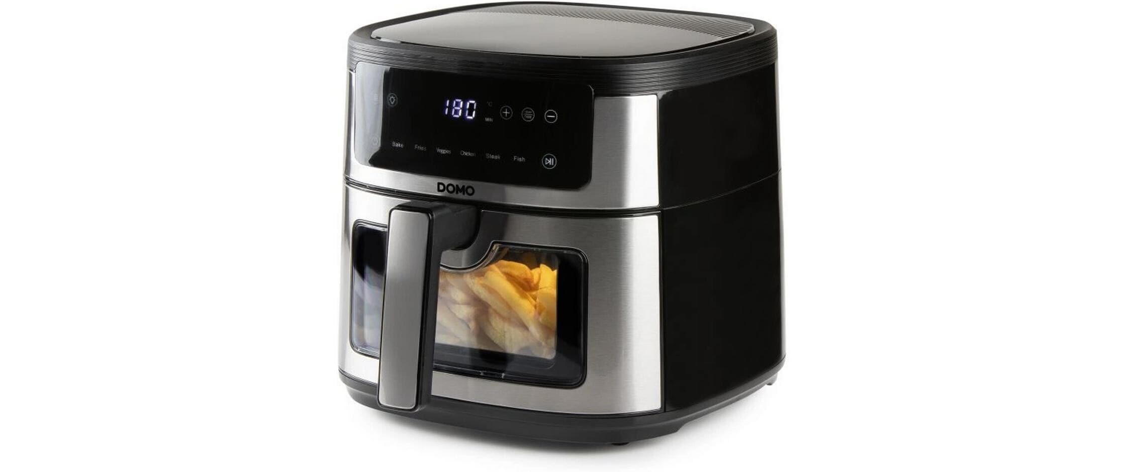 Domo Heissluftfritteuse »DO548FR 6 l« 1500 W Heissuftfritteuse mit Sichtfenster