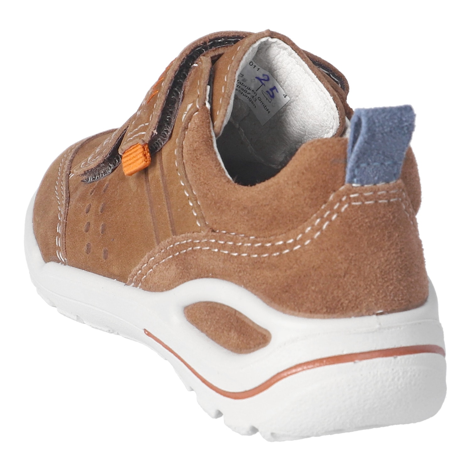 Ricosta Sneaker »June«  Halbschuh mit Klett, Grössenschablone zum Download, WMS: weit
