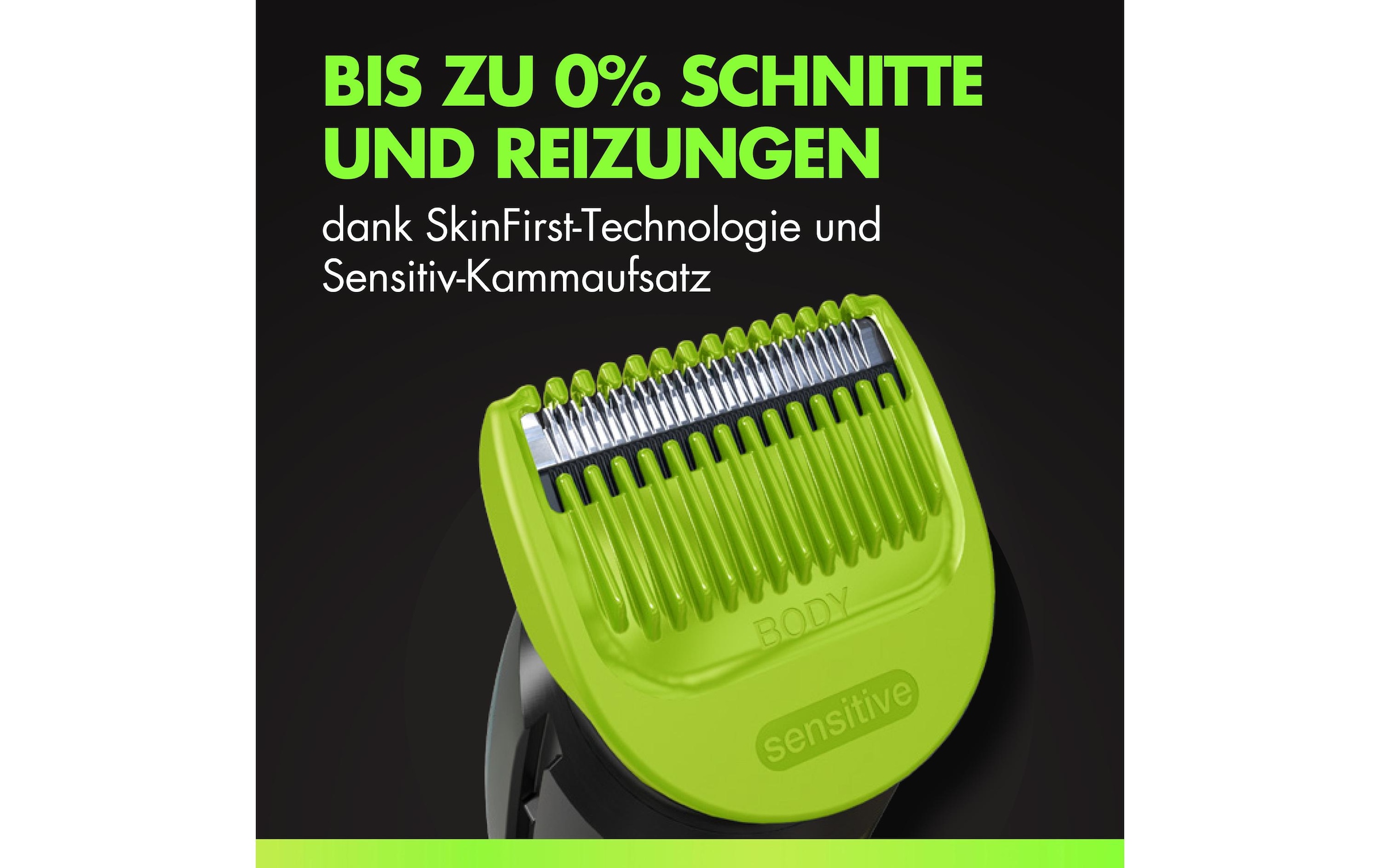 Gillette Körperrasierer »+ Intimhaartrimmer für Männer i7«