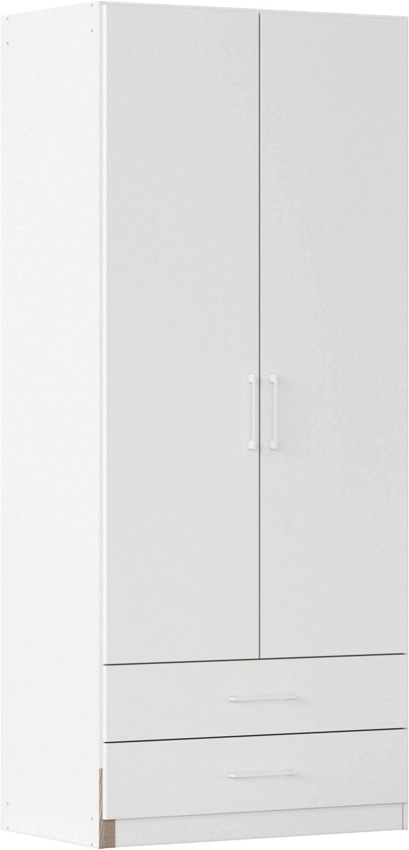 rauch Armoires à vêtements »Schrank Schlafzimmerschrank Garderobe Stauraum GAMMA Breite 91 cm« En 3 configurations BASIC/CLASSIC/PREMIUM (avec fonction SOFT-CLOSE),  avec tiroirs, différentes variantes de poignées MEILLEURE VENTE MADE IN GERMANY