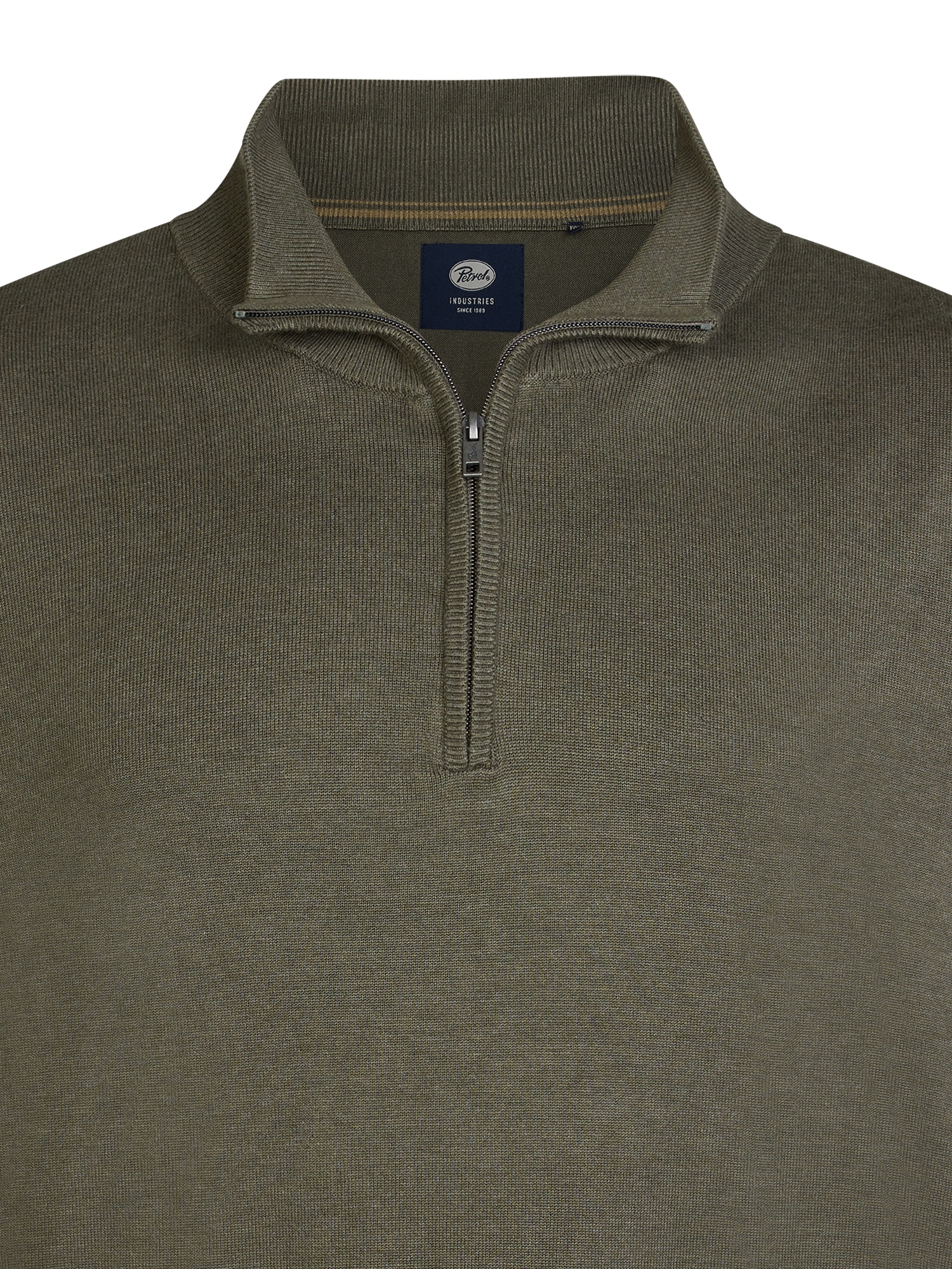 Petrol Industries Troyer , mit Rippbündchen
