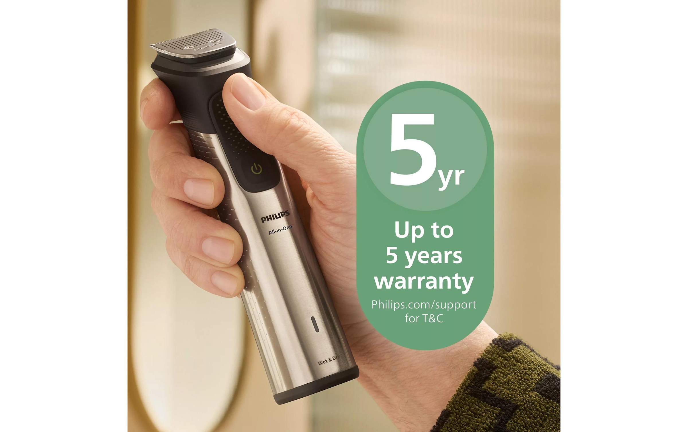 Philips Trimmer multifonctionnel »Series 9000 MG9557/15« 20 Aufsätze 20-in-1-Trimmer für Gesicht, Körper und Kopfhaare
