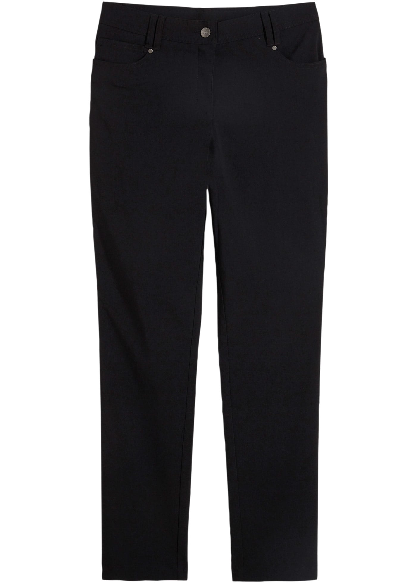 bonprix Pantalon stretch »Bengalin-Stretch-Hose mit Bequembund, Straight«  aus Polyester, Viskose und Elasthan, mit Bequembund, Regular Fit