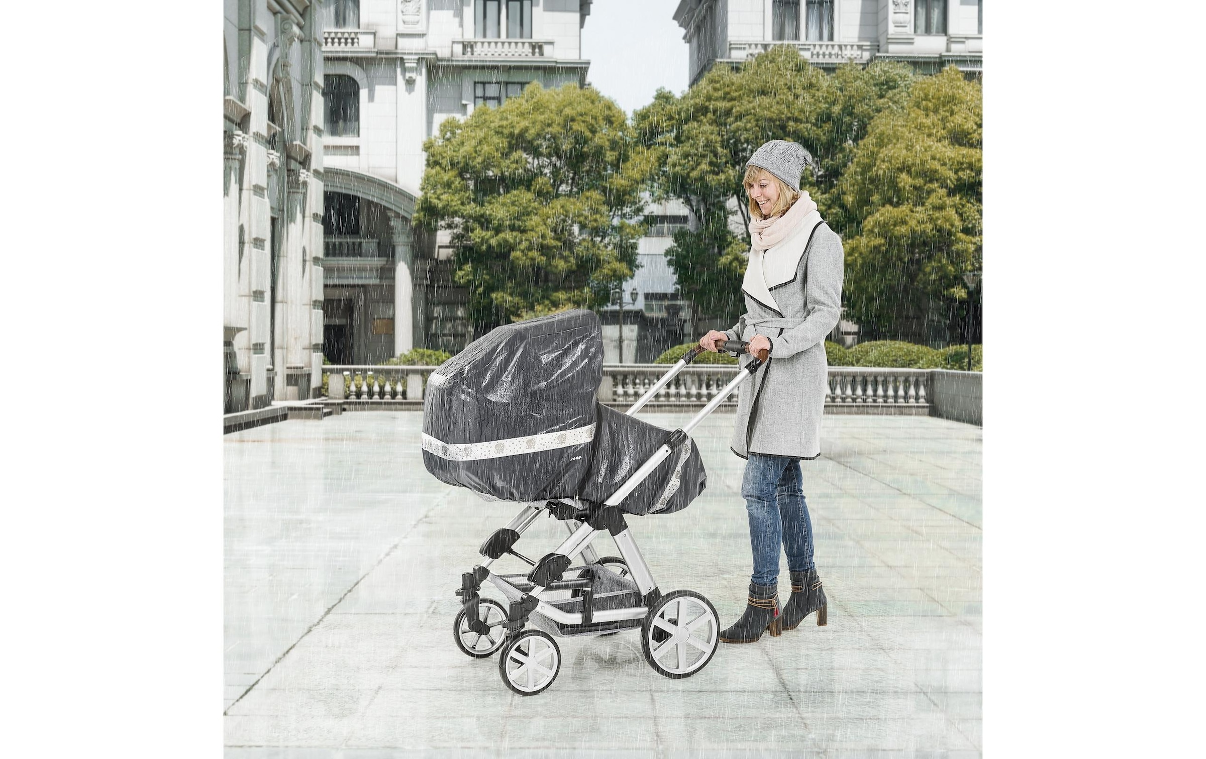 Reer Kinderwagen-Regenschutzhülle »für Kombi-Kinderwagen«