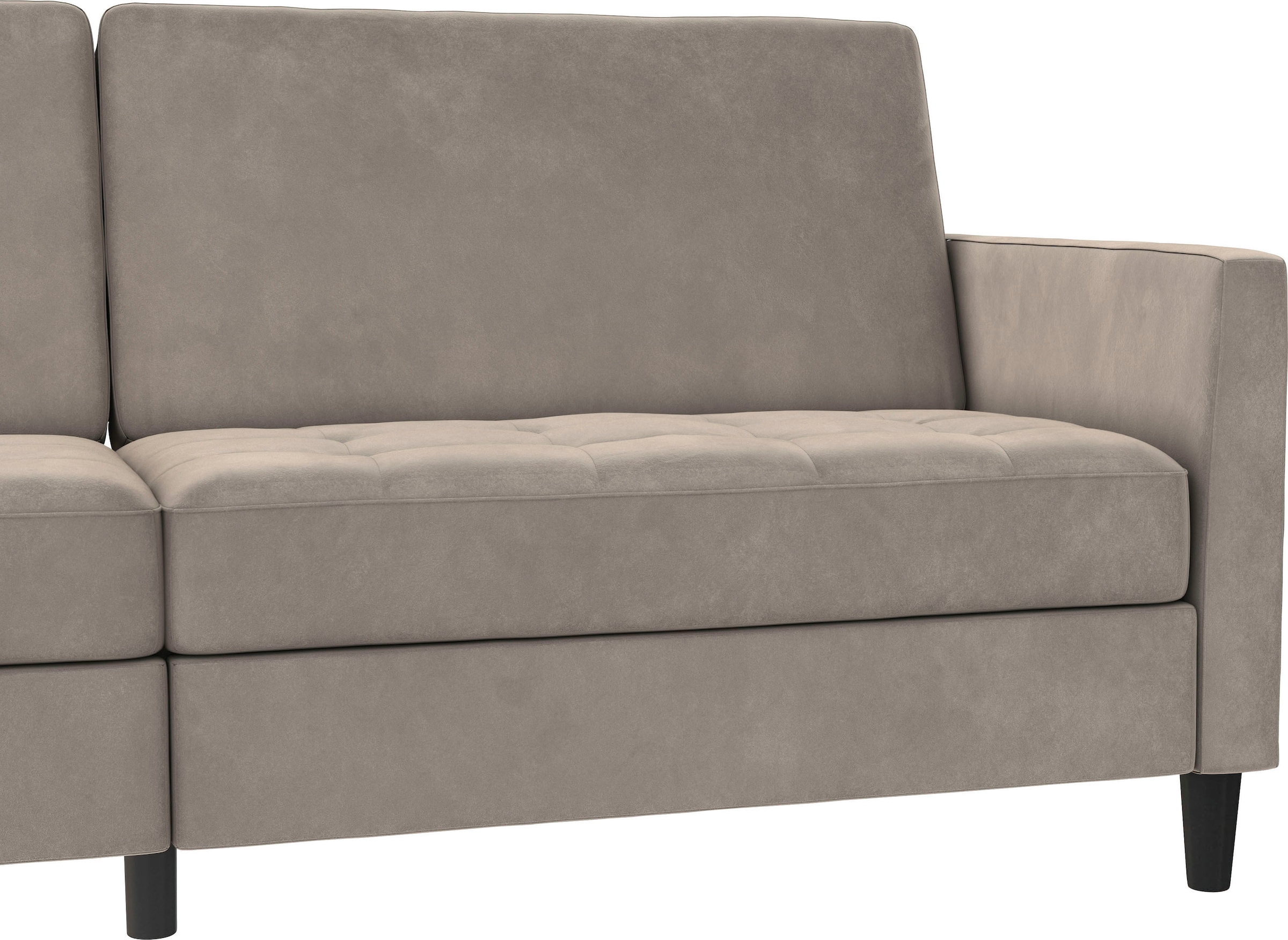 Dorel Home 3-places »Presley« Sofa mit Bett-Funktion und verstellbarer Rückenlehne