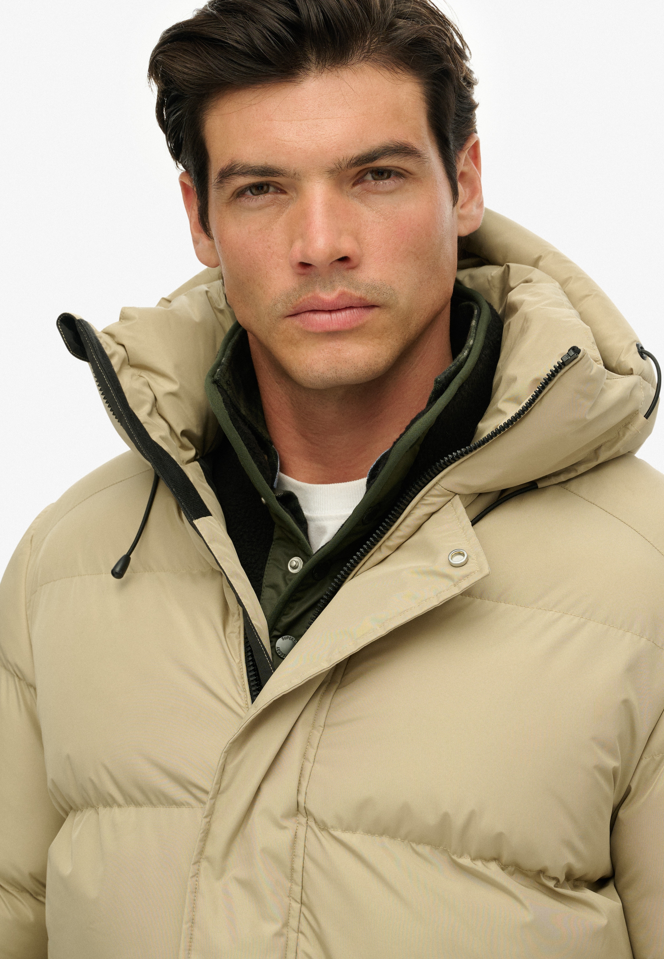 Superdry Veste matelassée »HOODED 5 BAFFLE SPORTS PUFFER« mit Kapuze