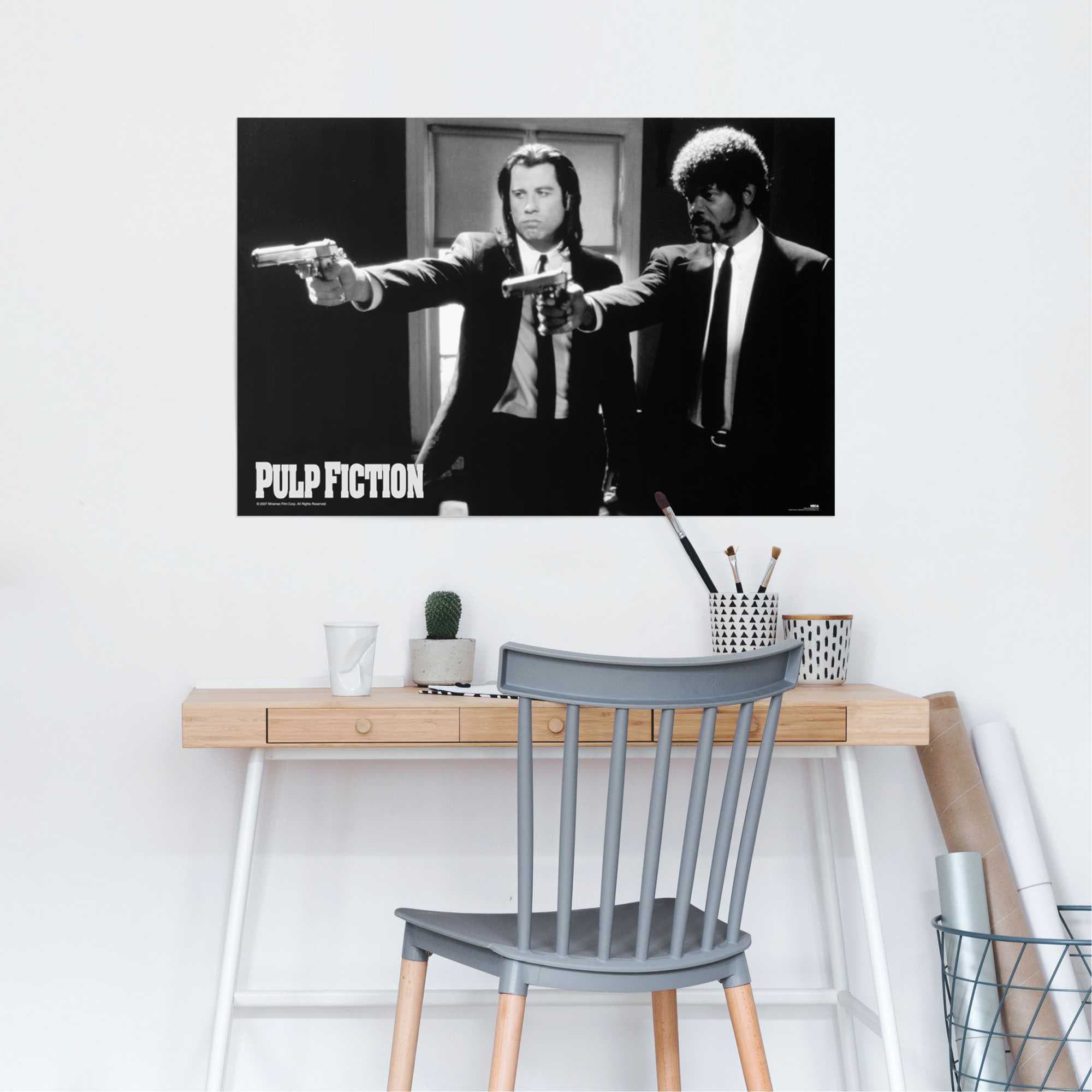 Reinders! Poster »Pulp Fiction Schwarz/weiss« 1 Stk. tlg.