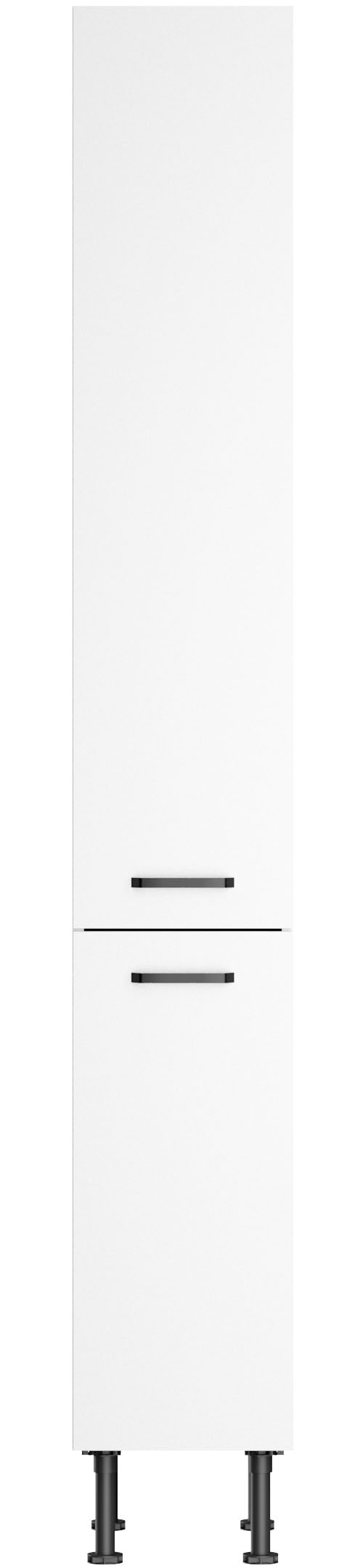 KOCHSTATION Armoire à pharmacie »KS-Paula« 30 cm de large, 211 cm de haut, avec 2 tiroirs, 5 tablettes