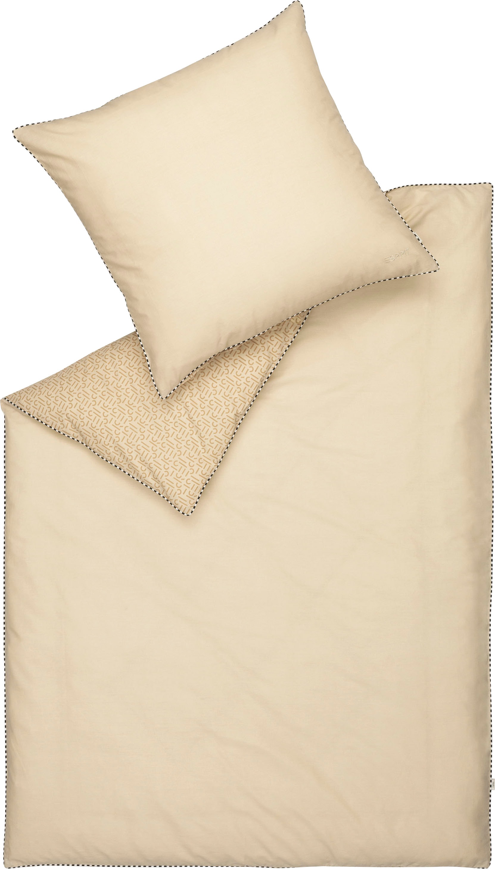 Esprit Wendebettwäsche »Scatter in Gr. 135x200, 155x220 oder 200x200 cm« 2 Stk. Bettwäsche aus Baumwolle, Bettwäsche mit Reissverschluss